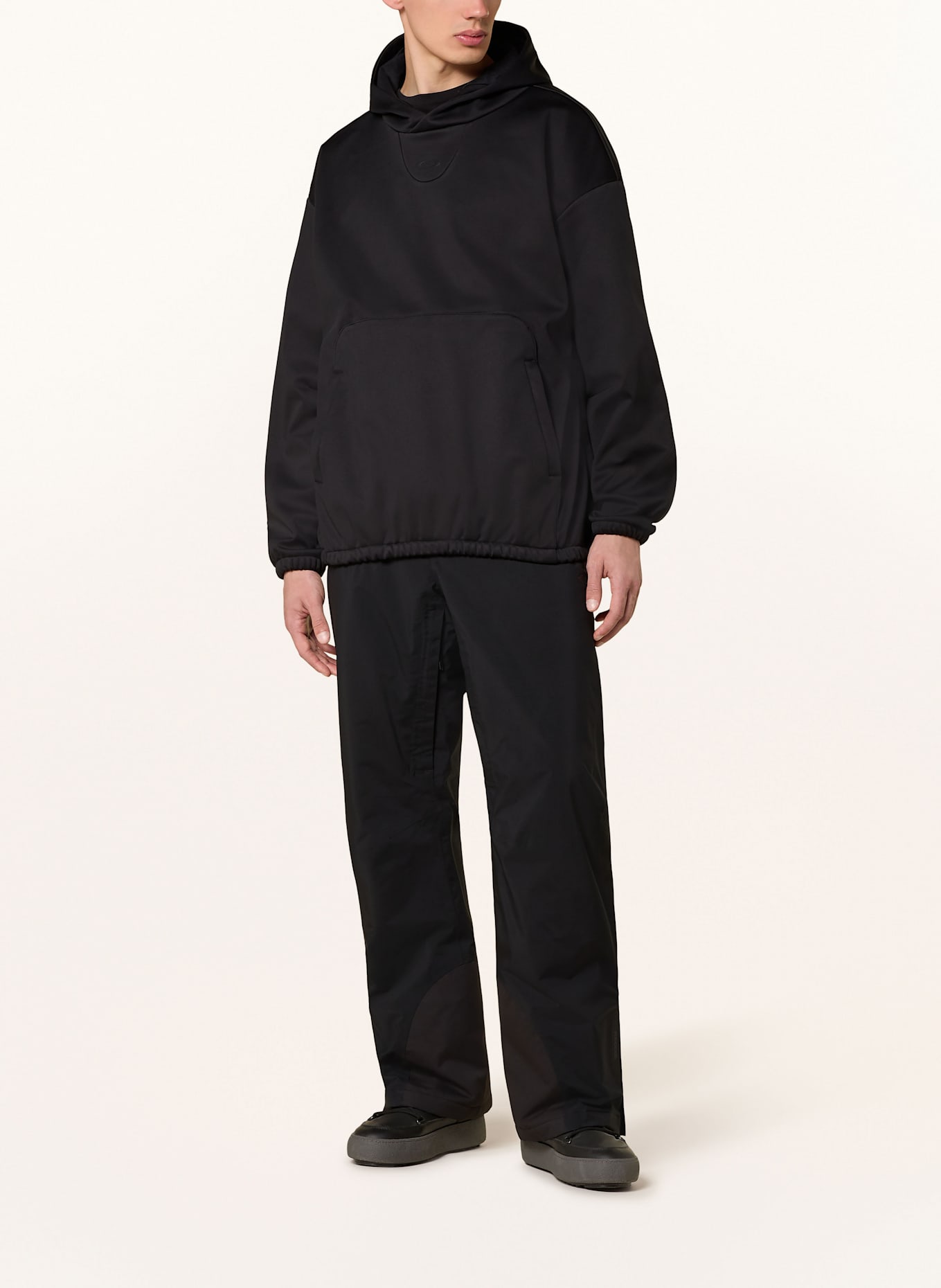 OAKLEY SOLAR RAIL hoodie: BLACK