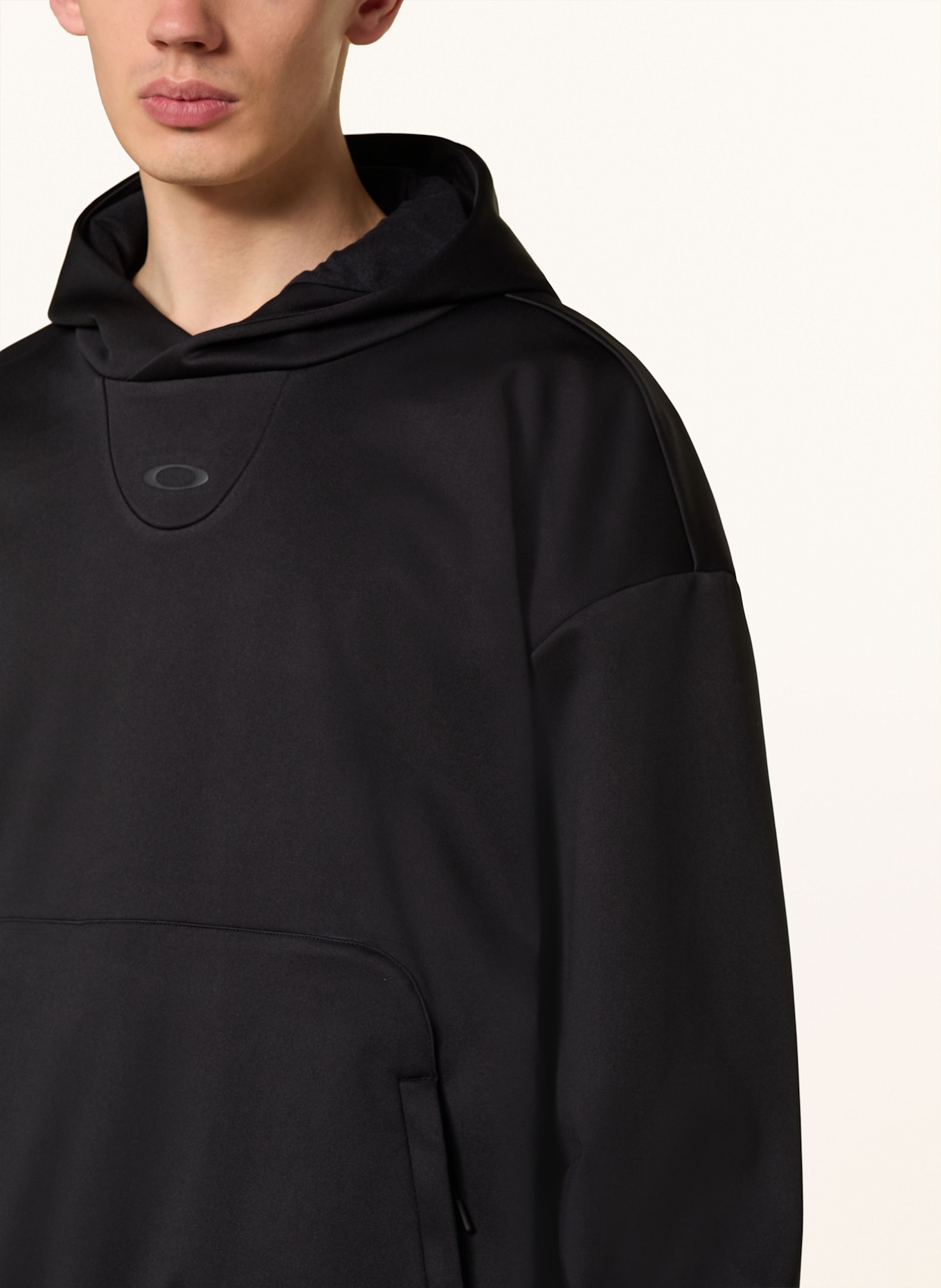 OAKLEY SOLAR RAIL hoodie: BLACK