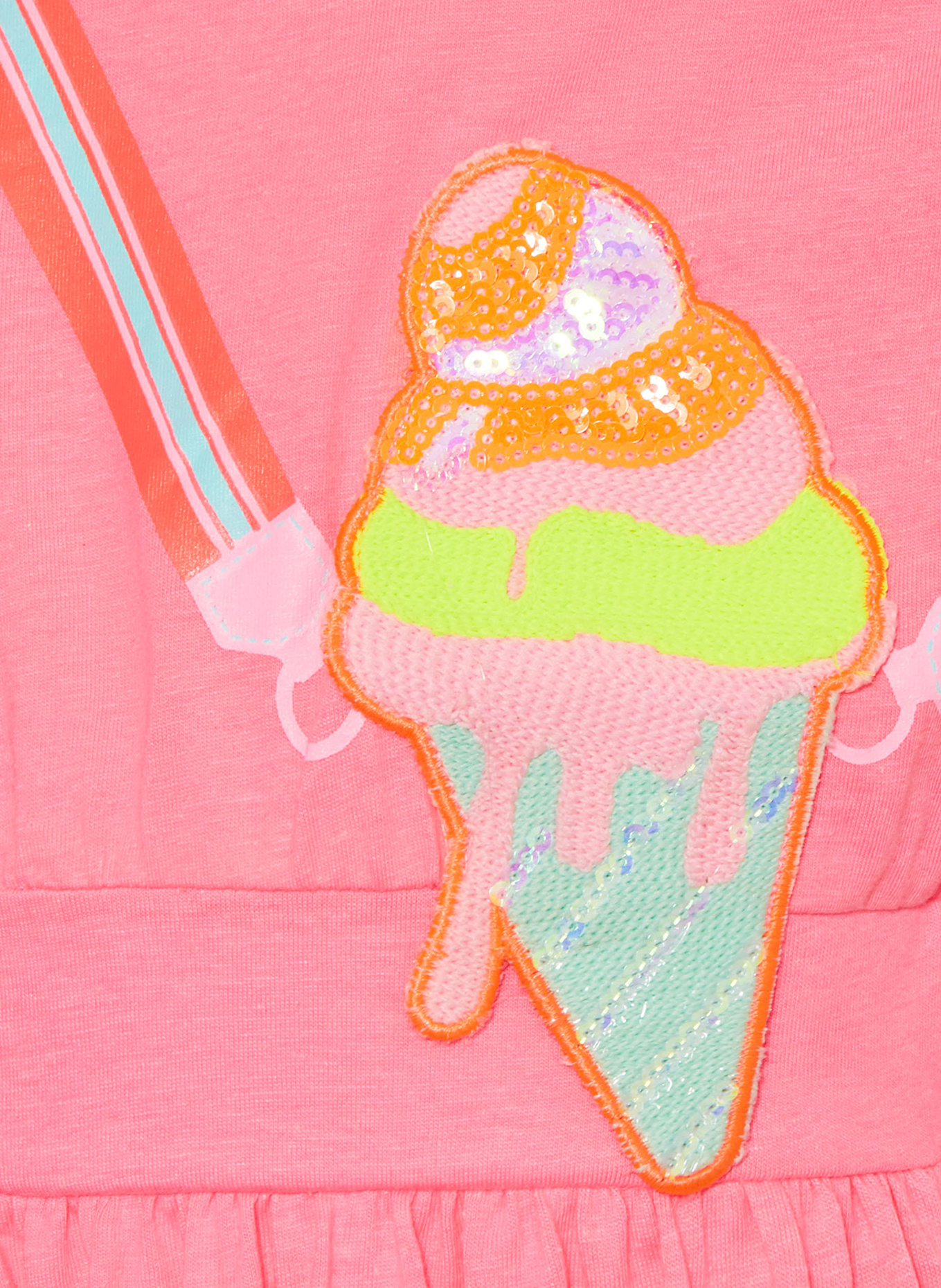 Billieblush Jerseykleid: NEONPINK