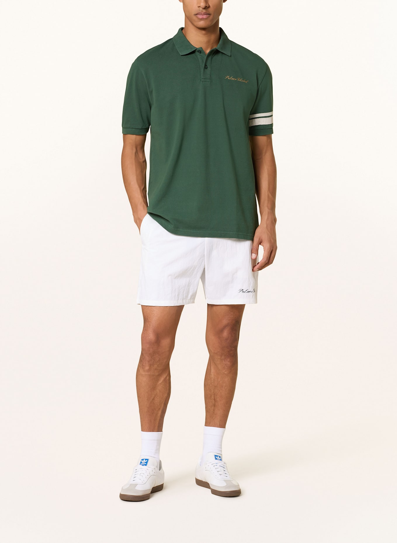 Palmes Tennisshorts GLOBAL: WEISS