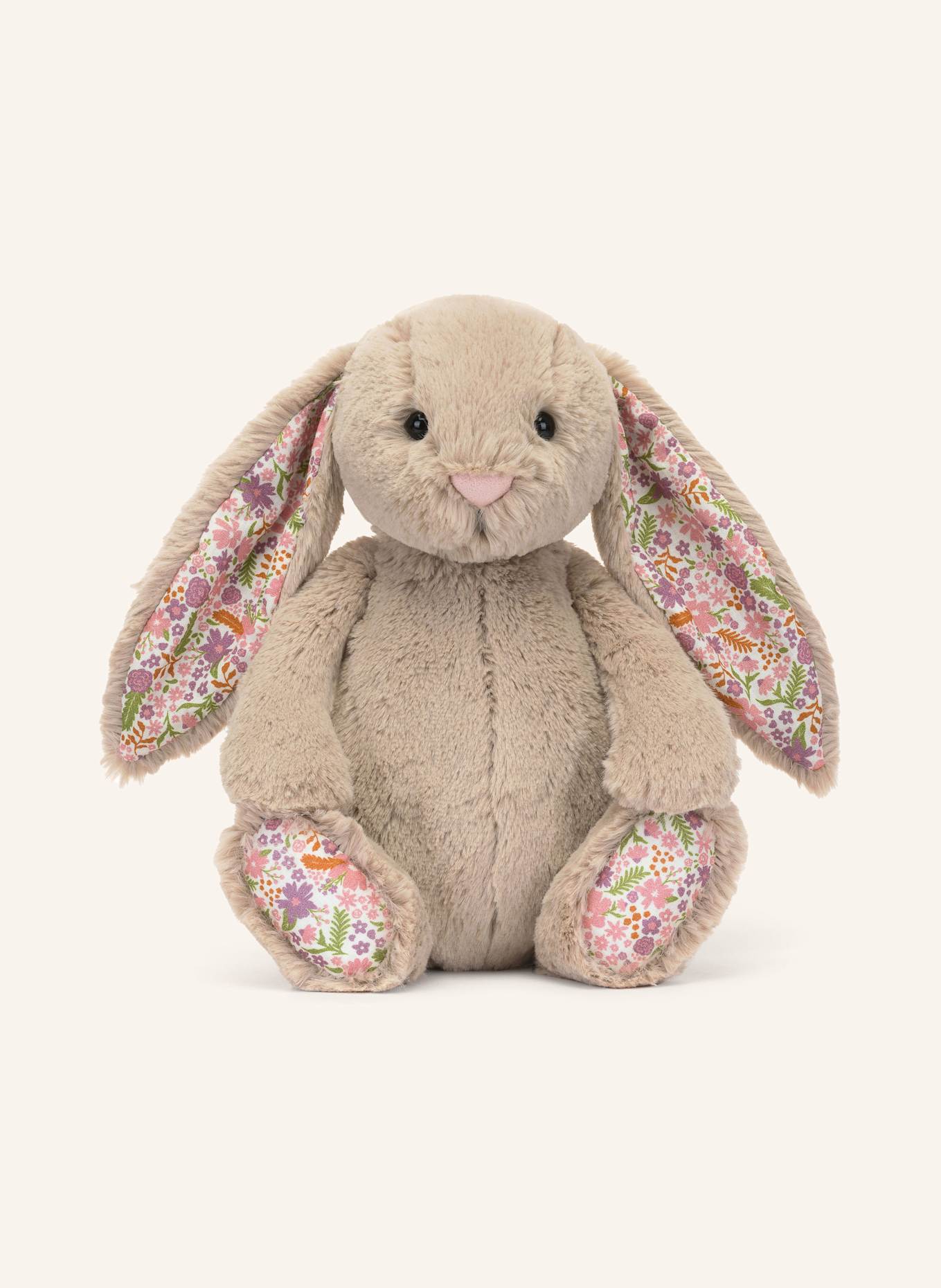 Jellycat Maskotka pluszowa zając BLOSSOM BEIGE BUNNY PETAL: BEŻOWY