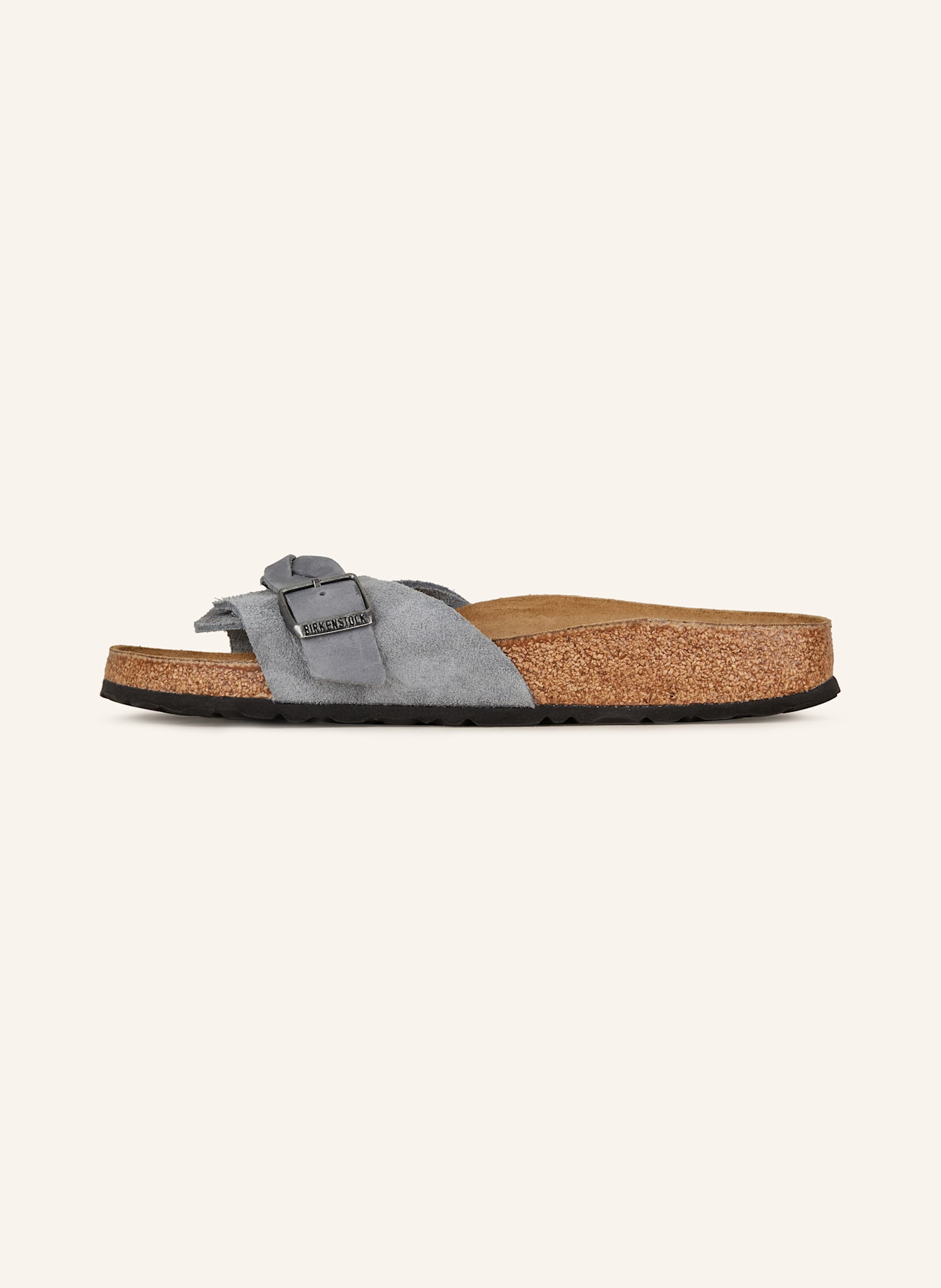 BIRKENSTOCK Pantoletten OITA BRAIDED: GRAU