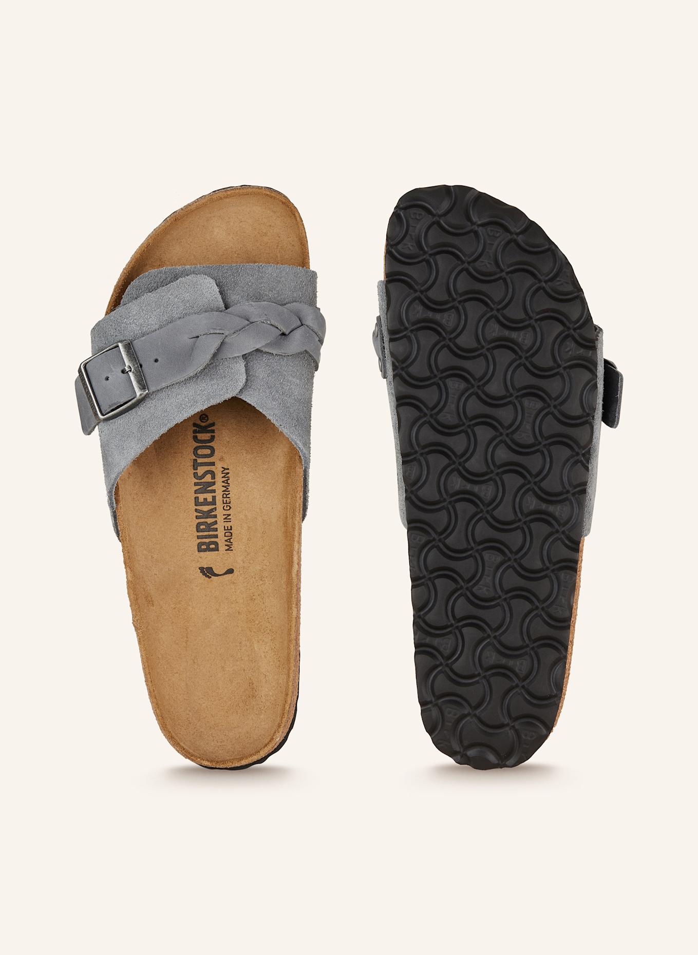 BIRKENSTOCK Pantoletten OITA BRAIDED: GRAU