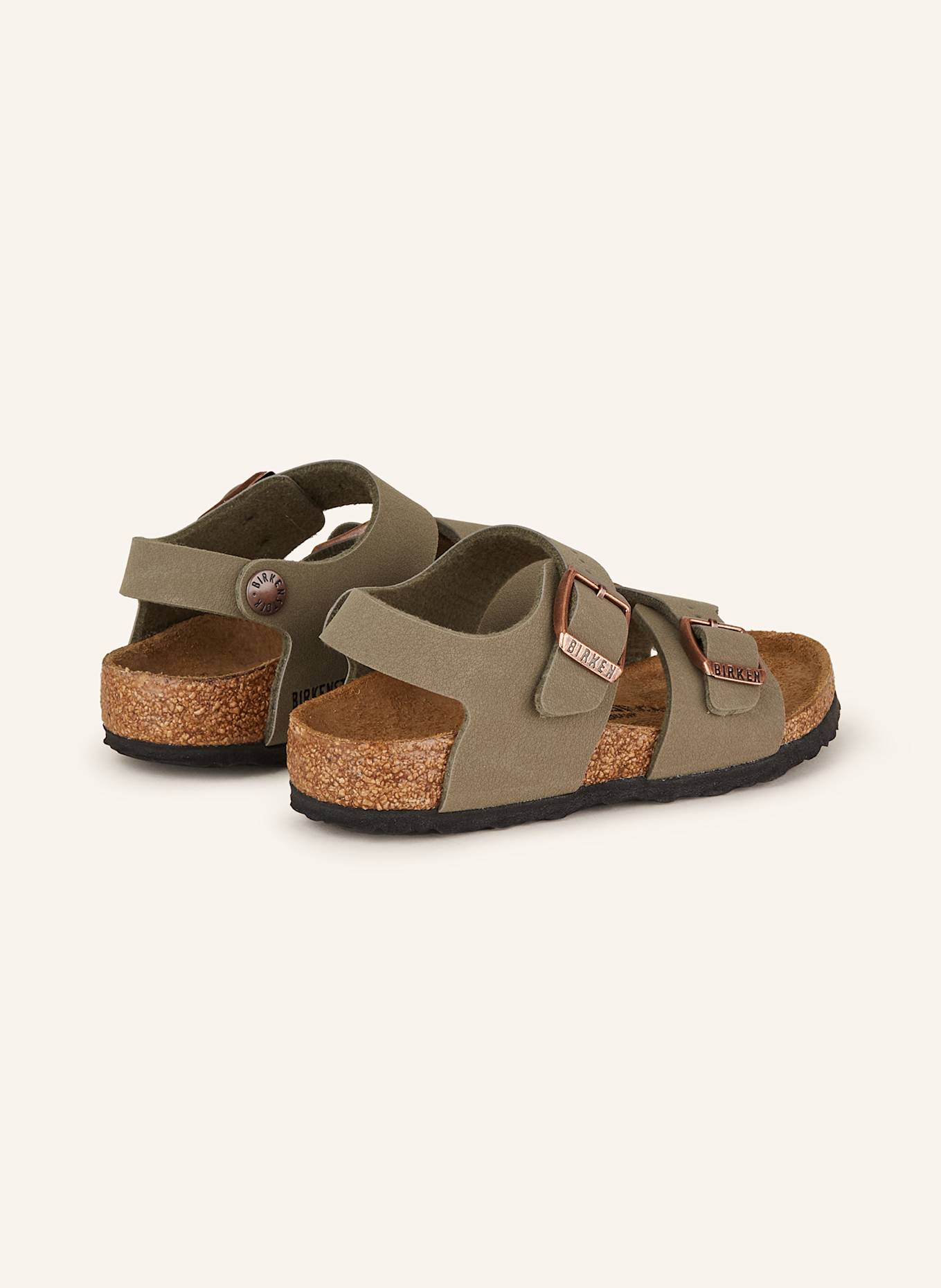 BIRKENSTOCK Sandalen NEW YORK: DUNKELGRAU