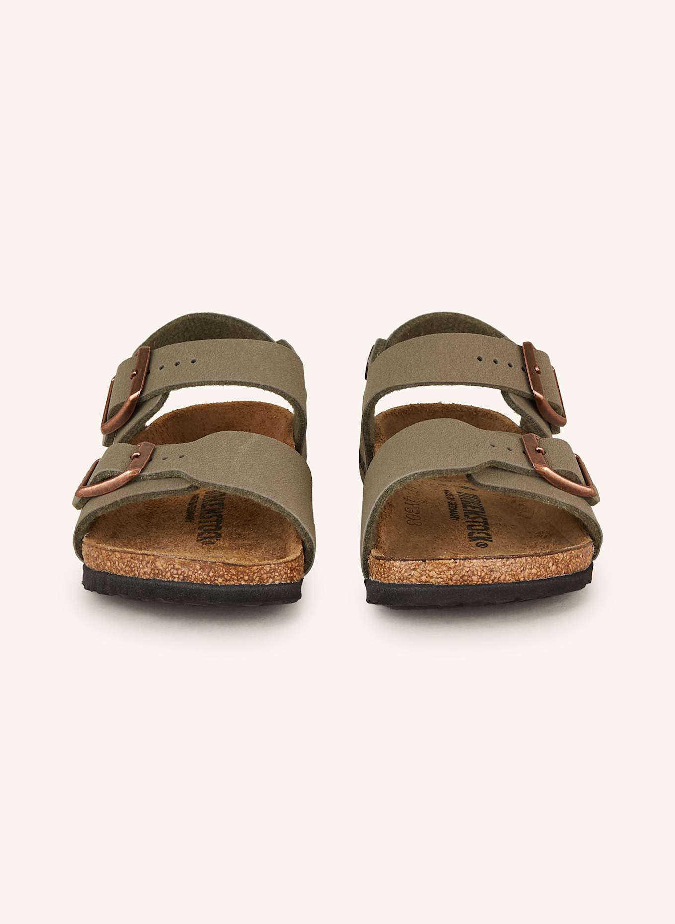 BIRKENSTOCK Sandalen NEW YORK: DUNKELGRAU