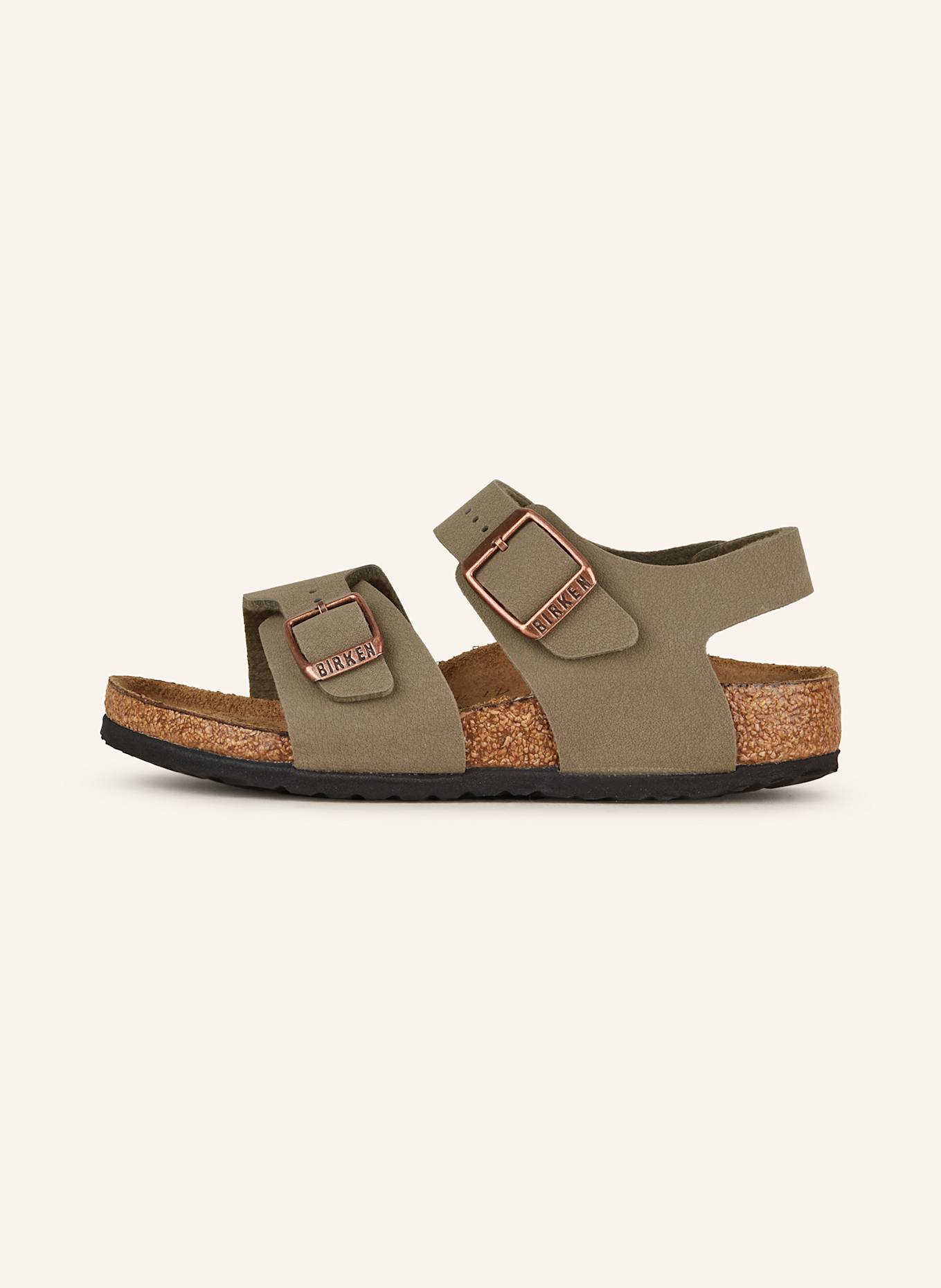 BIRKENSTOCK Sandalen NEW YORK: DUNKELGRAU