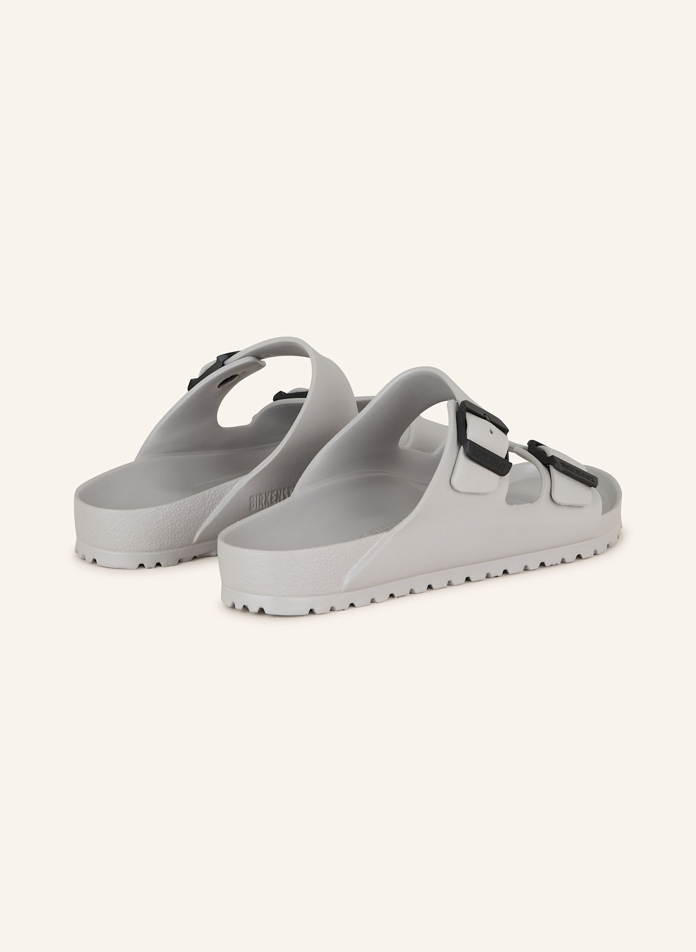 BIRKENSTOCK Pantoletten ARIZONA STEALTH BUCKLE EVA: GRAU