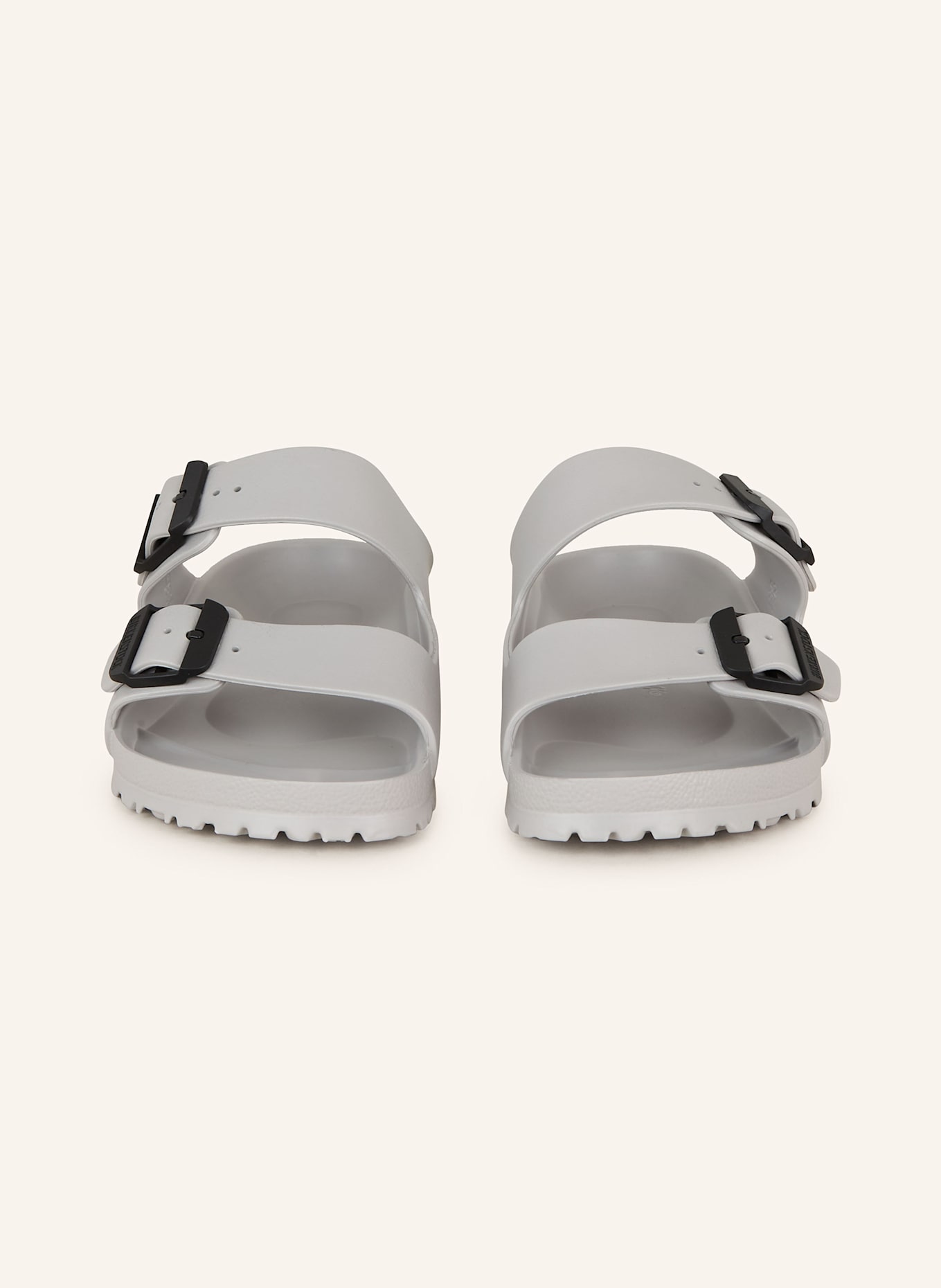 BIRKENSTOCK Pantoletten ARIZONA STEALTH BUCKLE EVA: GRAU