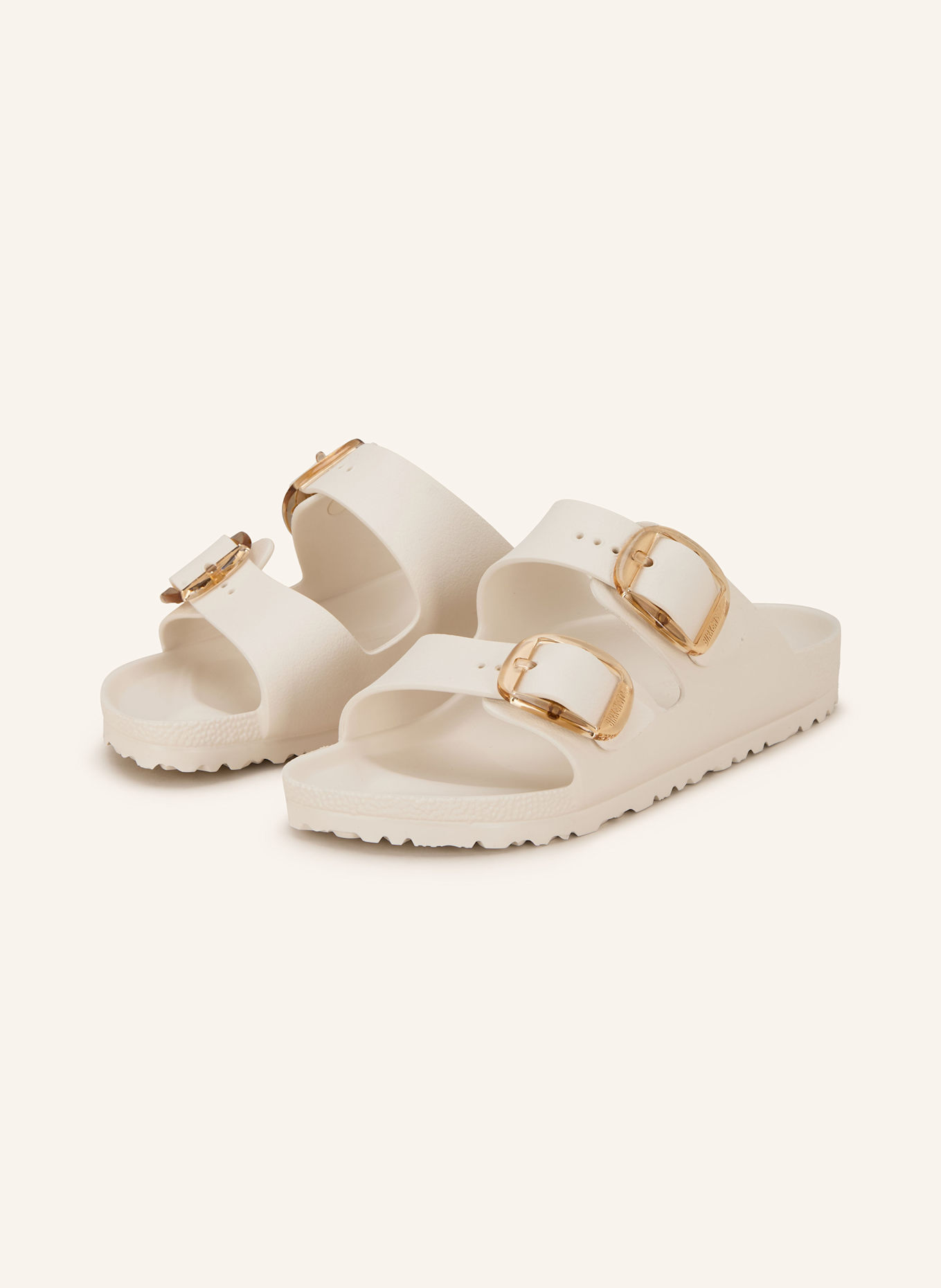 BIRKENSTOCK Pantoletten ARIZONA BIG BUCKLE EVA: ECRU