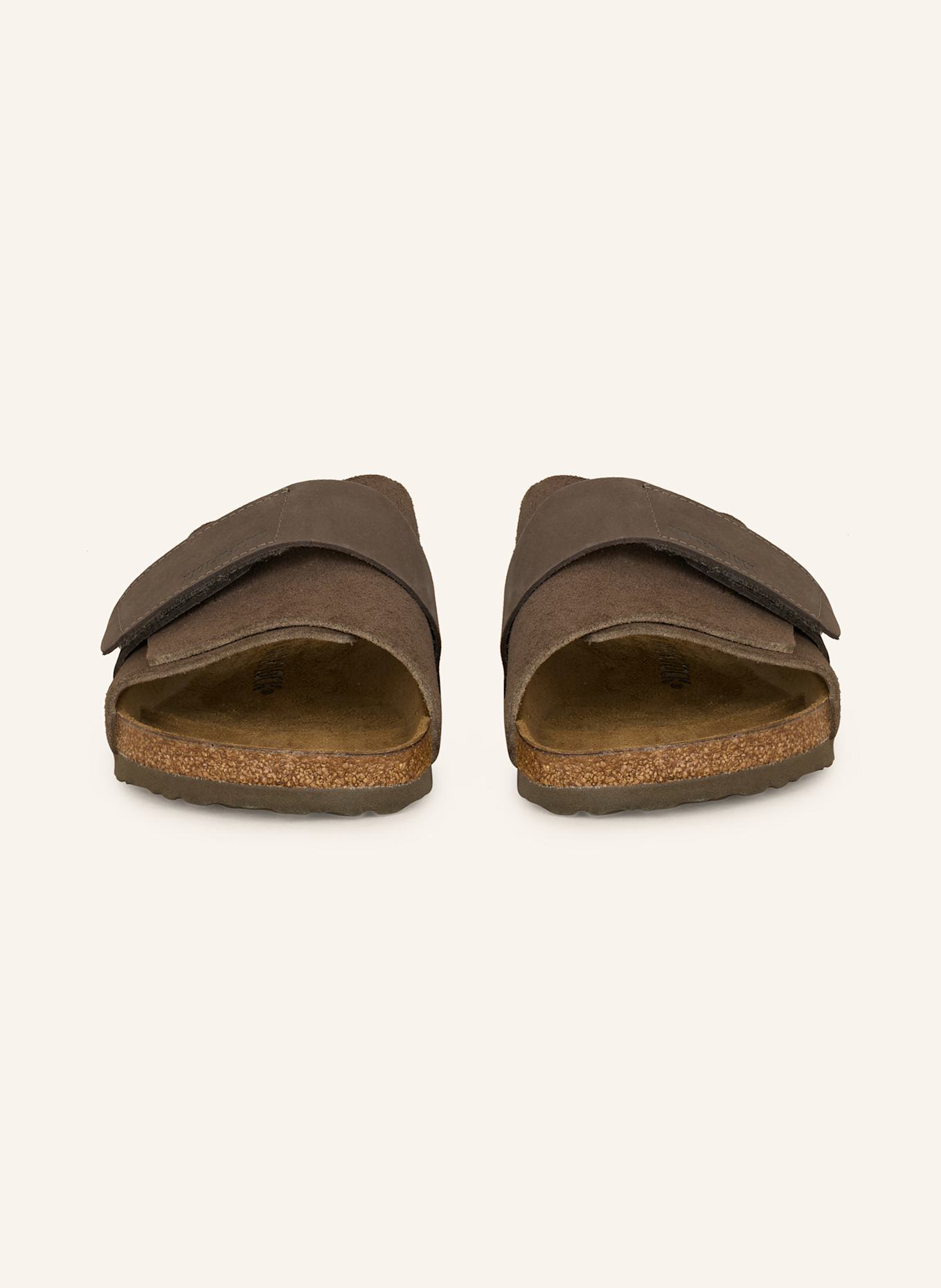BIRKENSTOCK Klapki KYOTO: SZAROBRĄZOWY