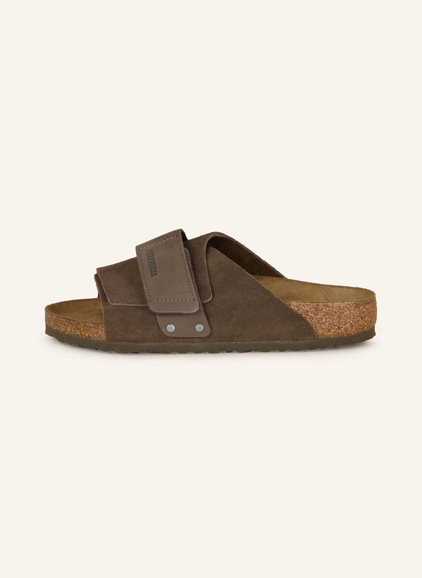 BIRKENSTOCK Klapki KYOTO: SZAROBRĄZOWY