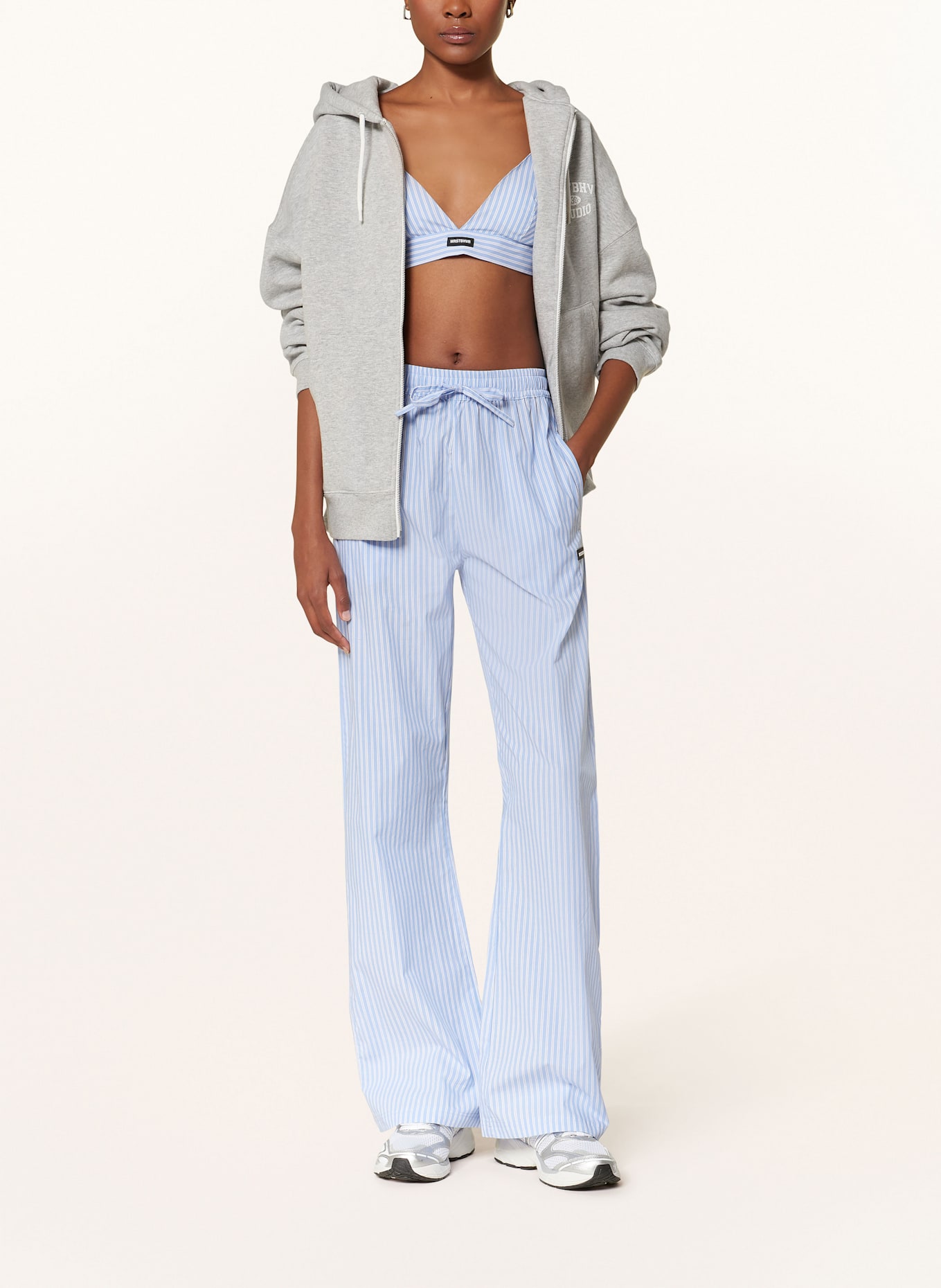 WRSTBHVR FRITZI trousers: GOLDEN GOOSE SHORTS WITH LOGO