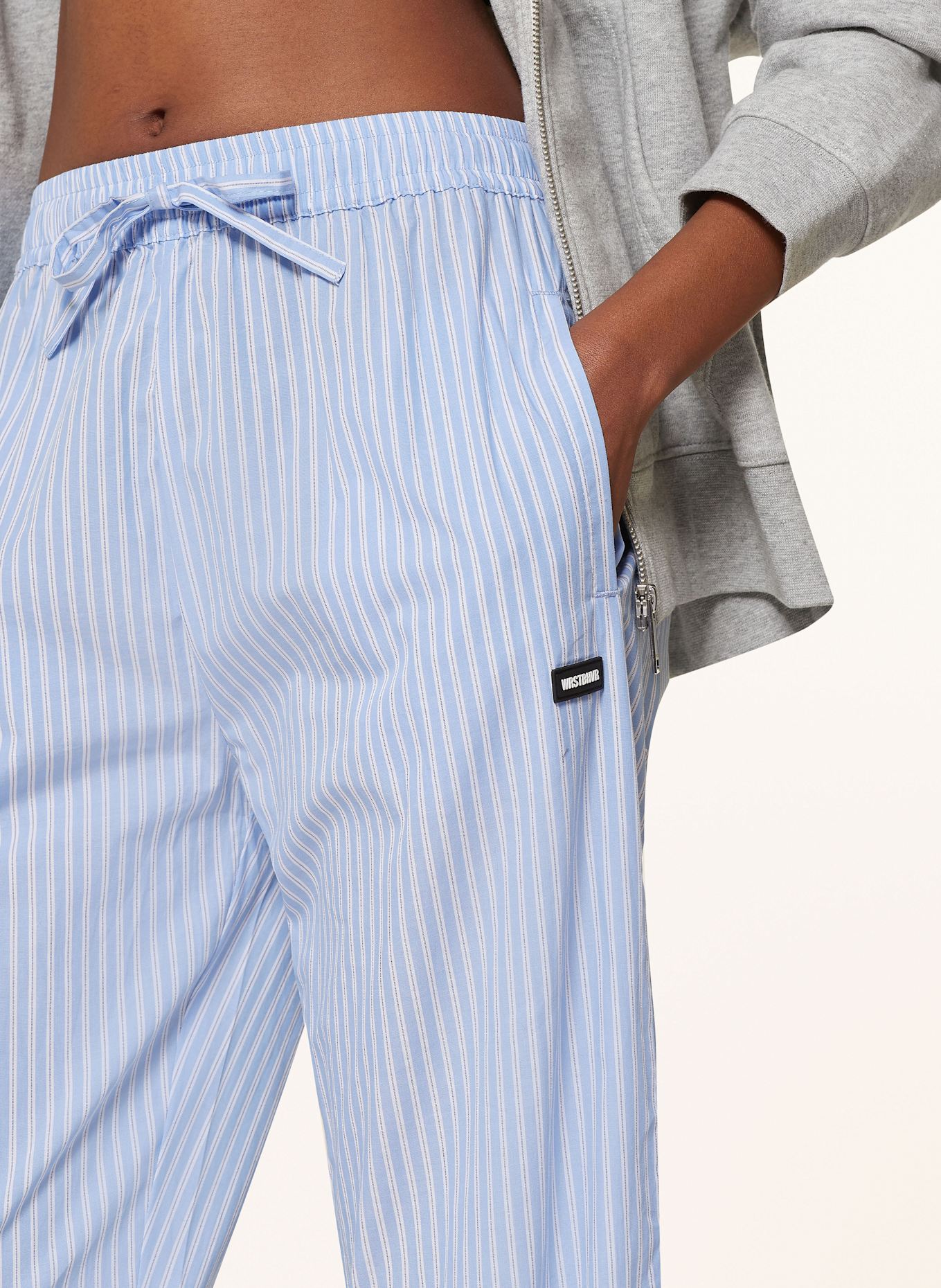 WRSTBHVR FRITZI trousers: GOLDEN GOOSE SHORTS WITH LOGO