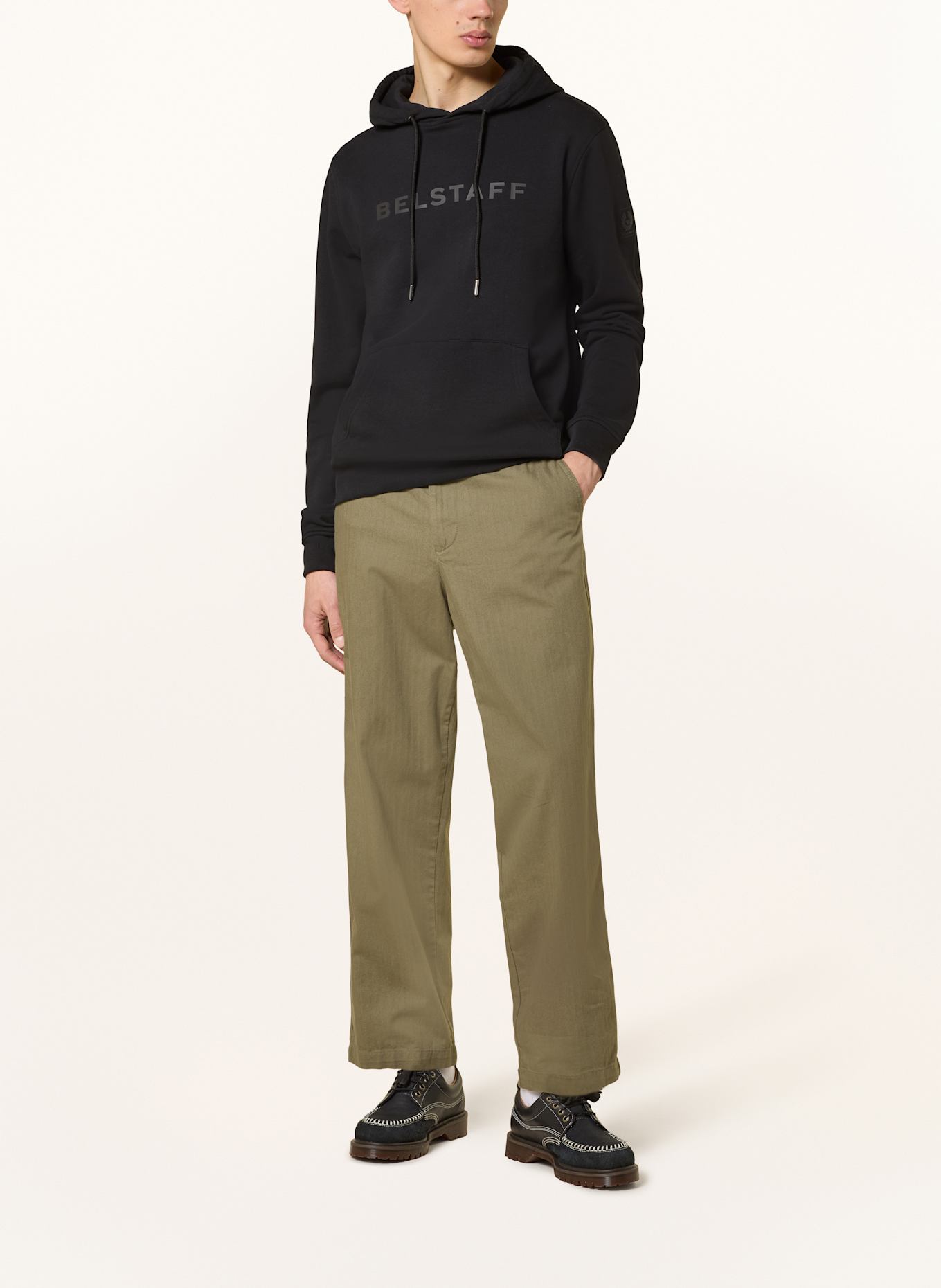 BELSTAFF Bluza z kapturem: CZARNY