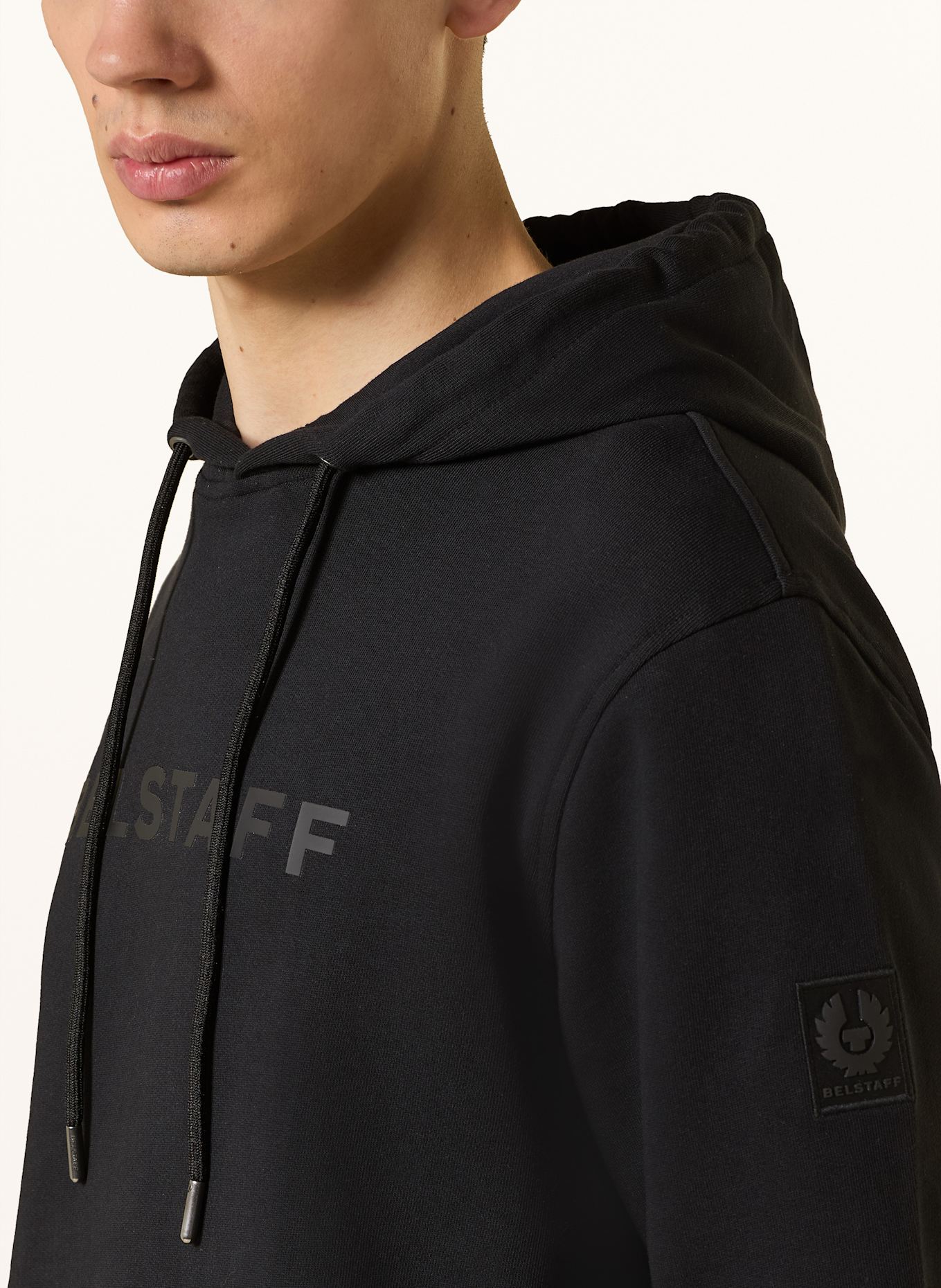 BELSTAFF Bluza z kapturem: CZARNY