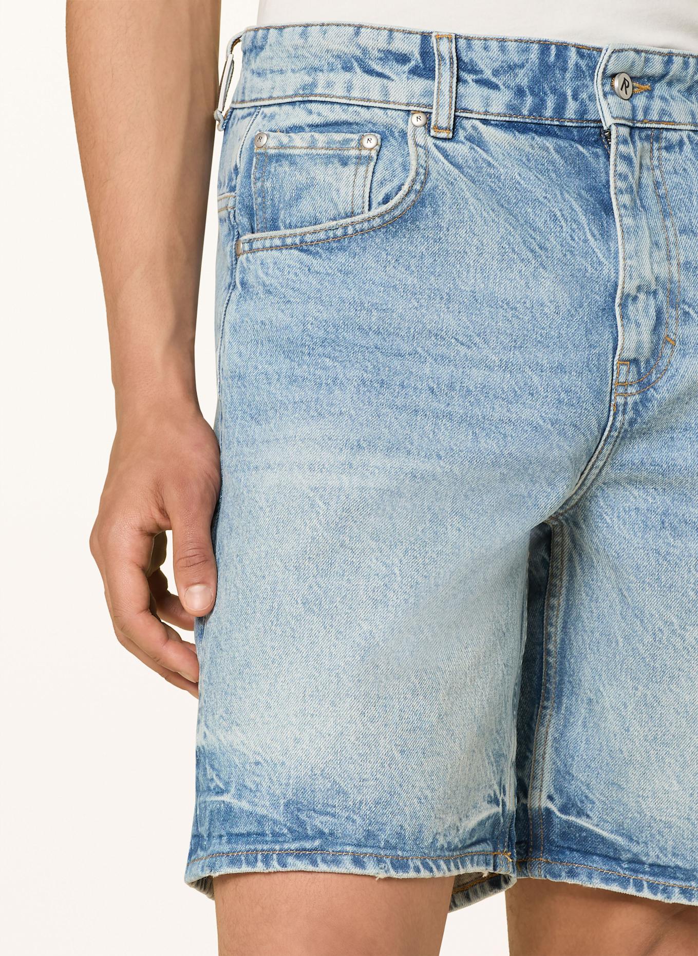 REPRESENT Jeansshorts Wide Fit: 07 BLUE 60