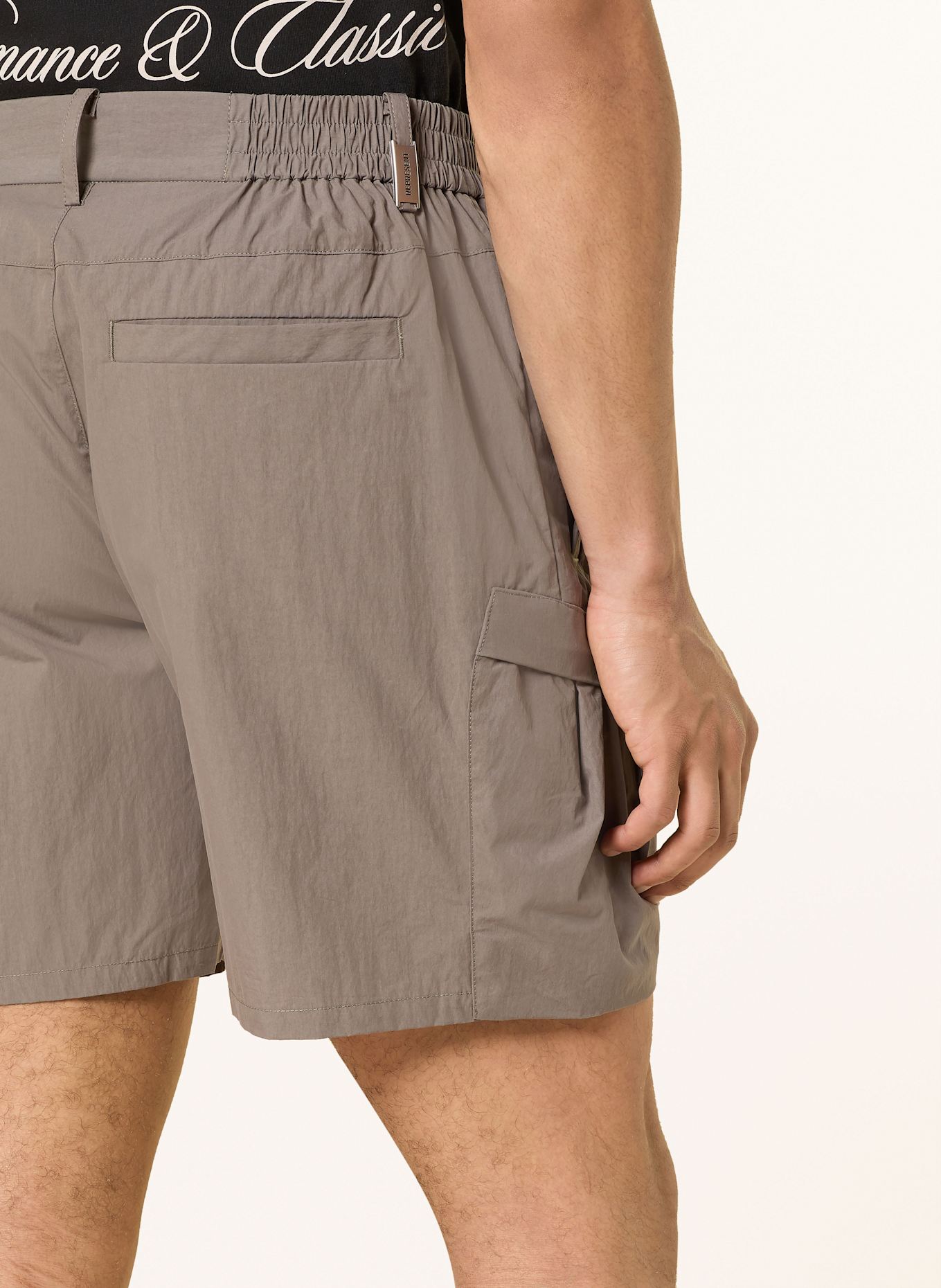 REPRESENT Cargoshorts Regular Fit: GRAU