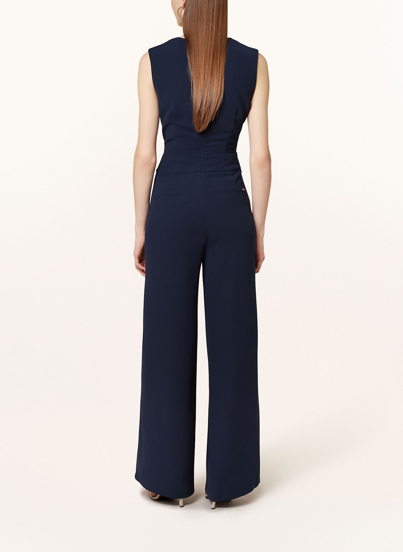 BETTY&CO Overal z piké: TMAVĚ MODRÁ