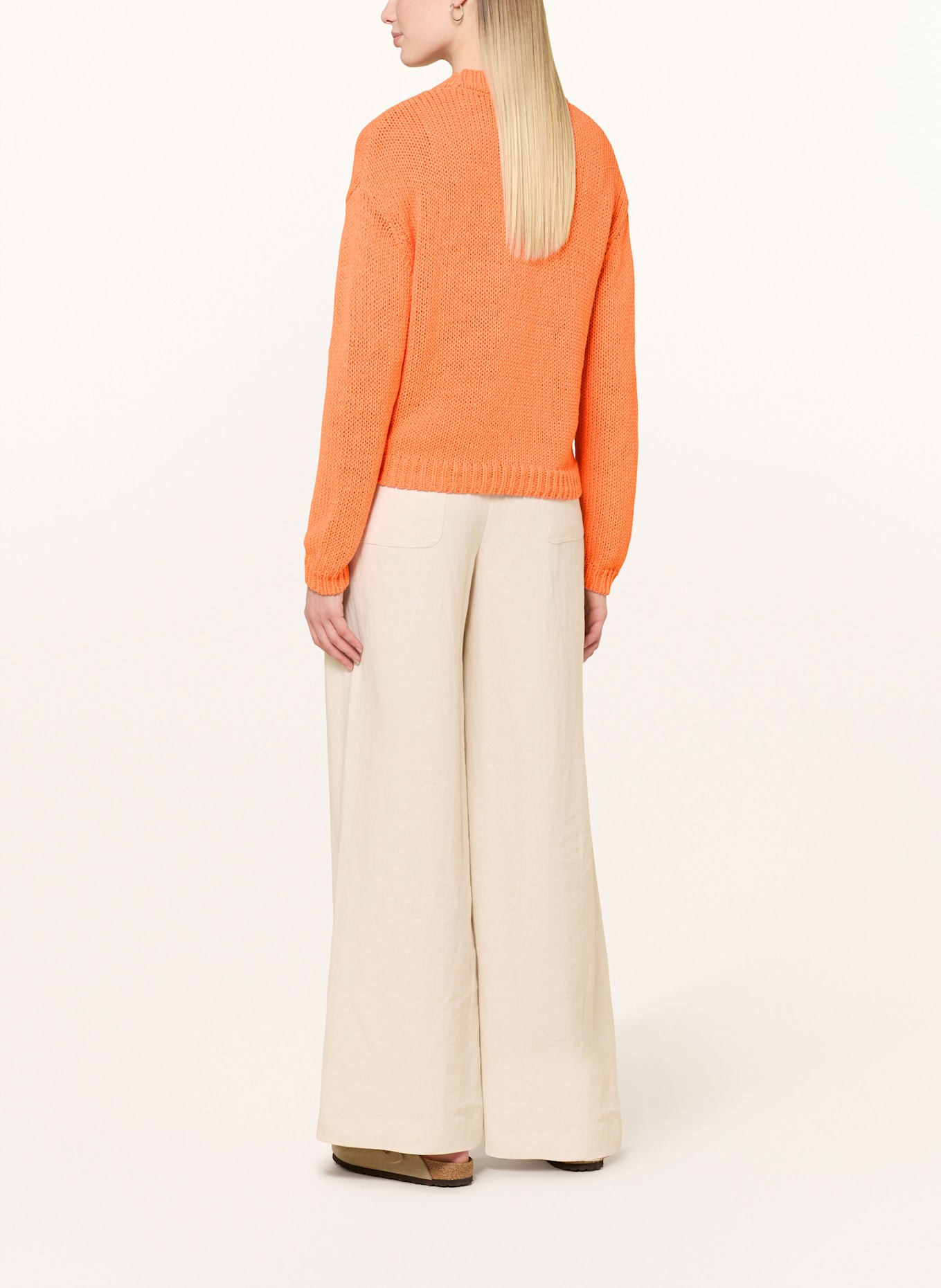 CARTOON Strickjacke: ORANGE