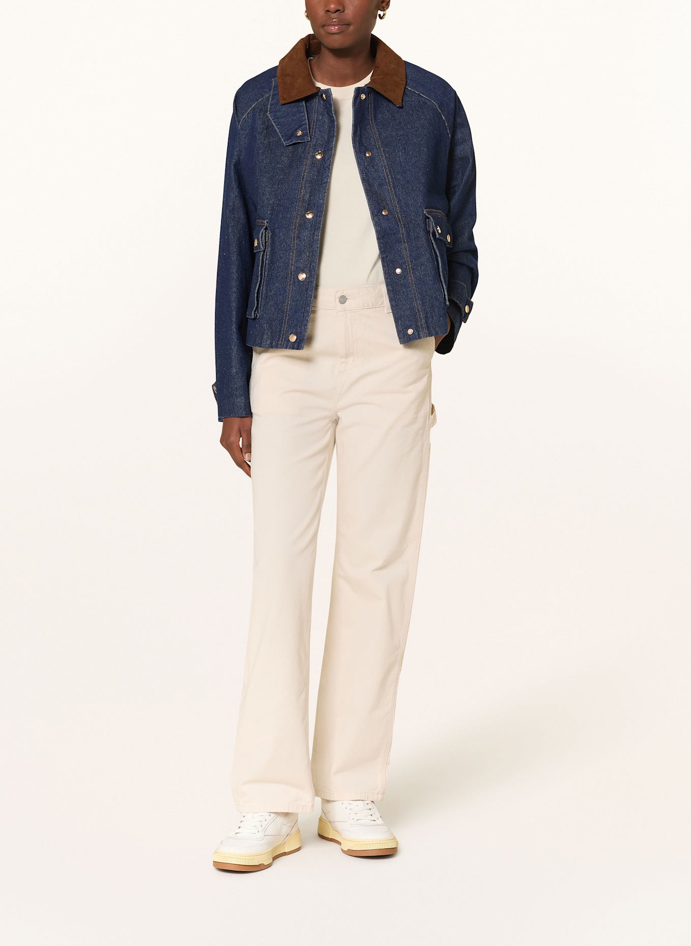 carhartt WIP Cargohose W' DREWE: 0502 Natural rinsed