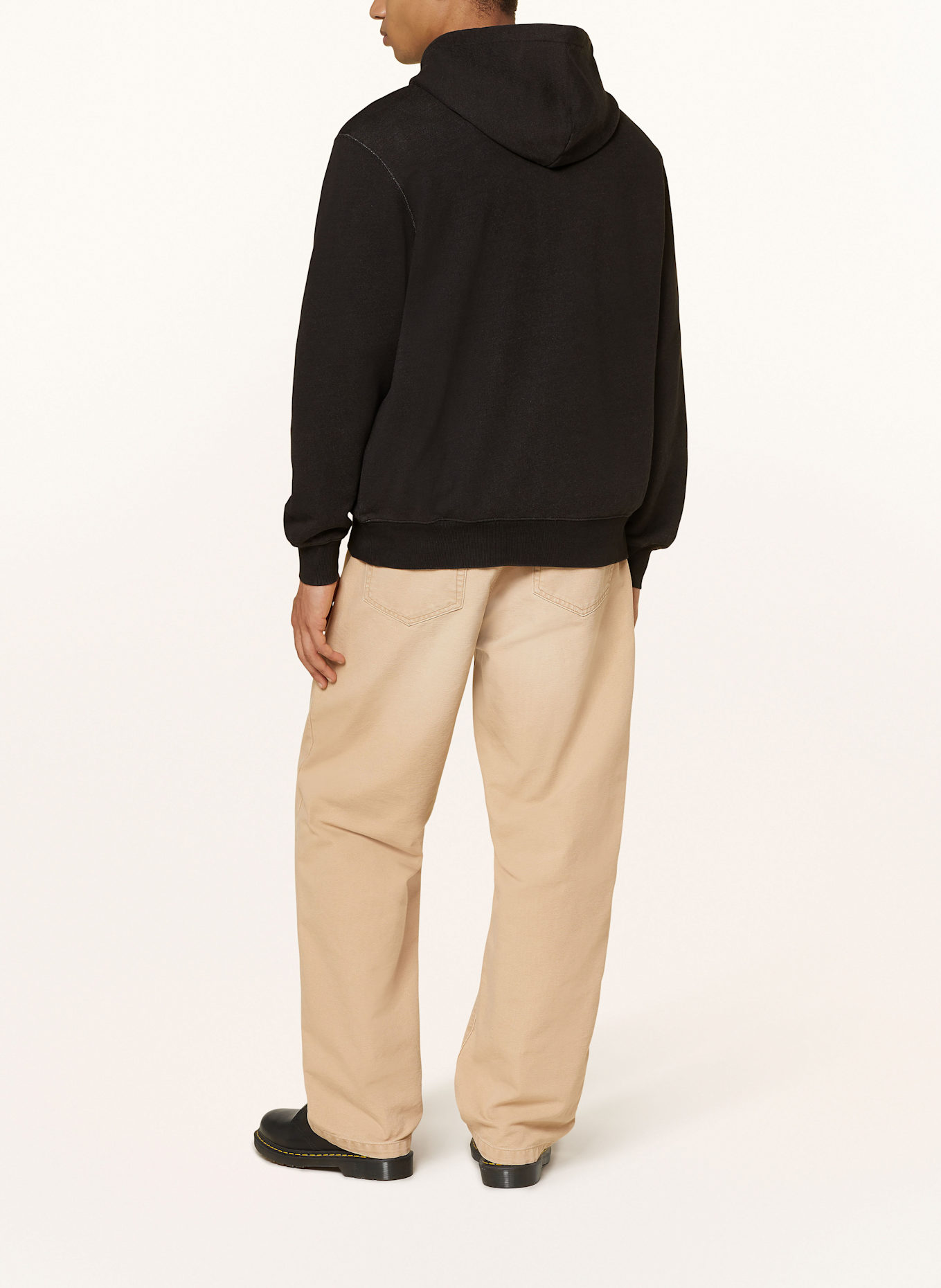 carhartt WIP Bluza z kapturem INGO: CZARNY