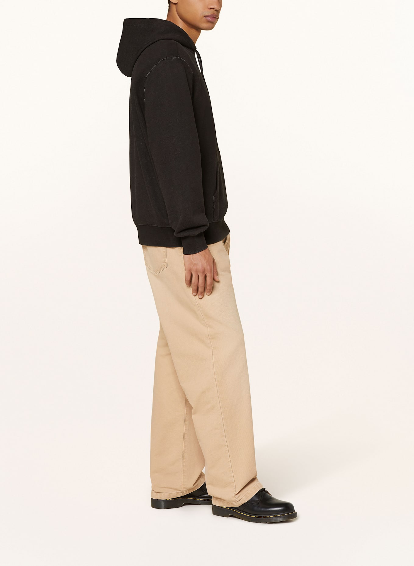carhartt WIP Bluza z kapturem INGO: CZARNY