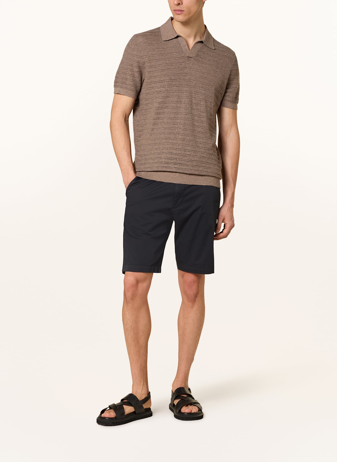 CINQUE Chinoshorts CIBEPPE: DUNKELBLAU