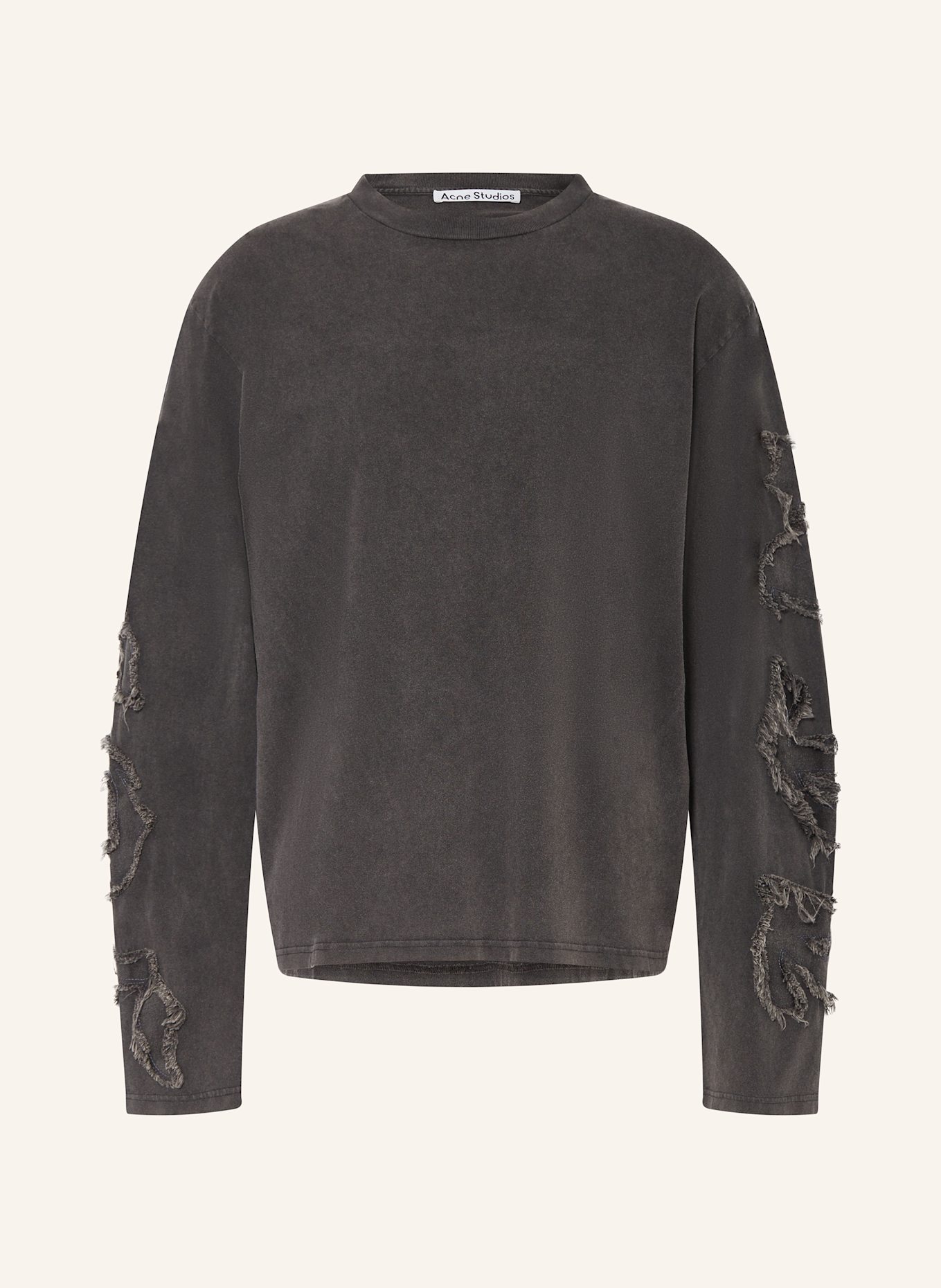 Acne Studios Long sleeve shirt: DARK GRAY