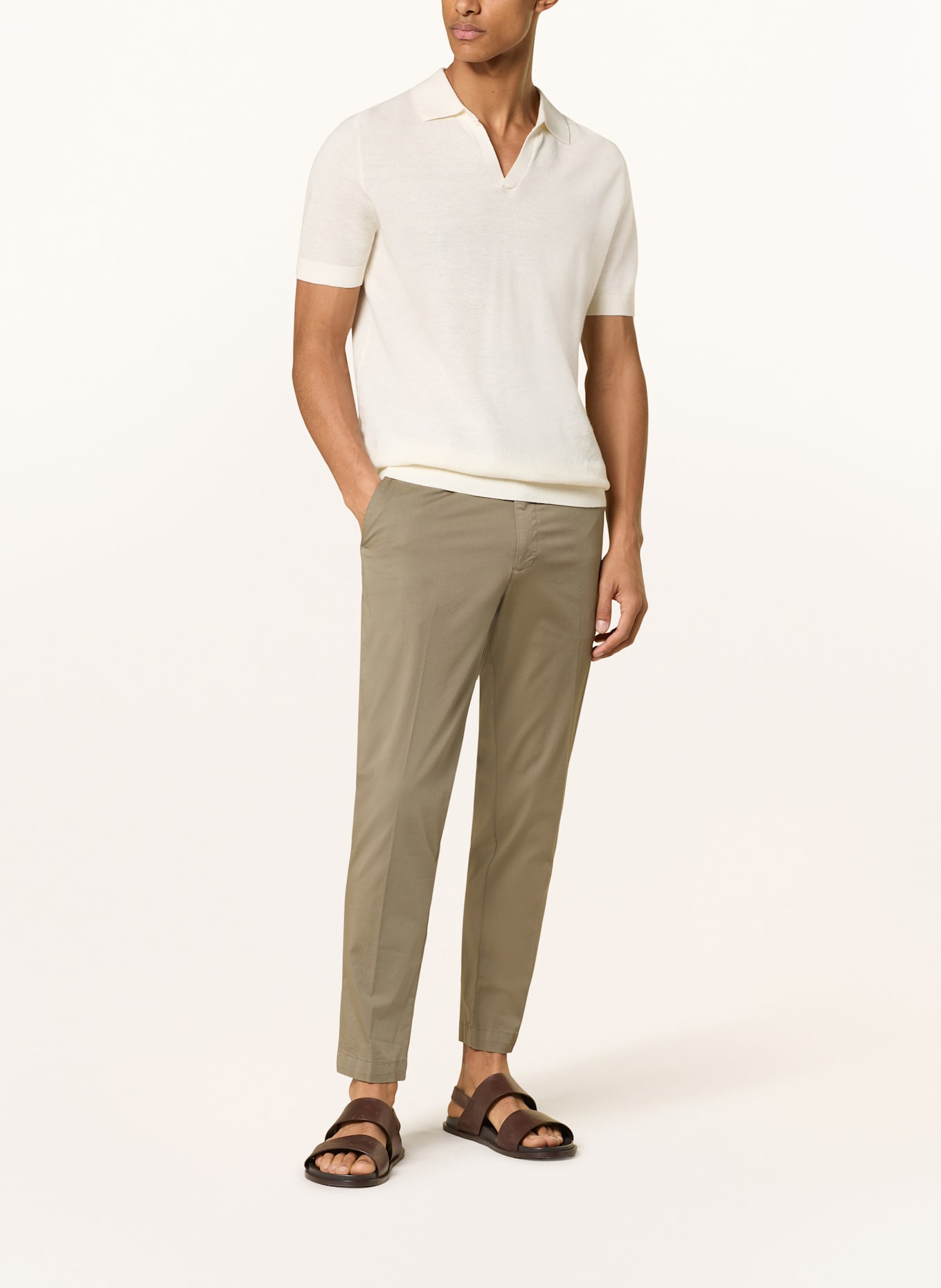 CINQUE Chino CIBEPPE Regular Fit: DUNKELGRÜN