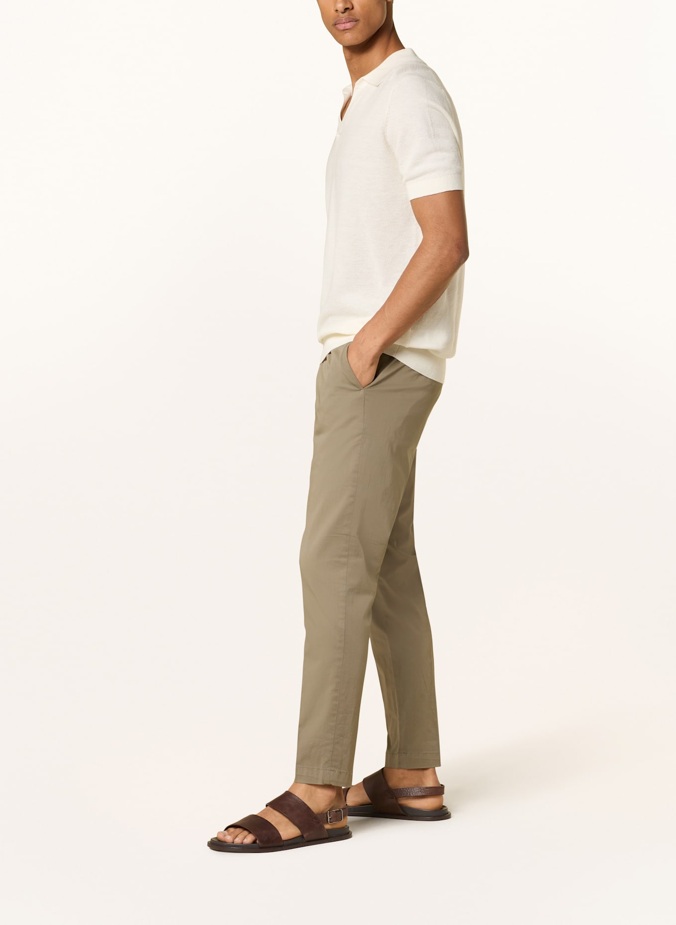 CINQUE Chino CIBEPPE Regular Fit: DUNKELGRÜN