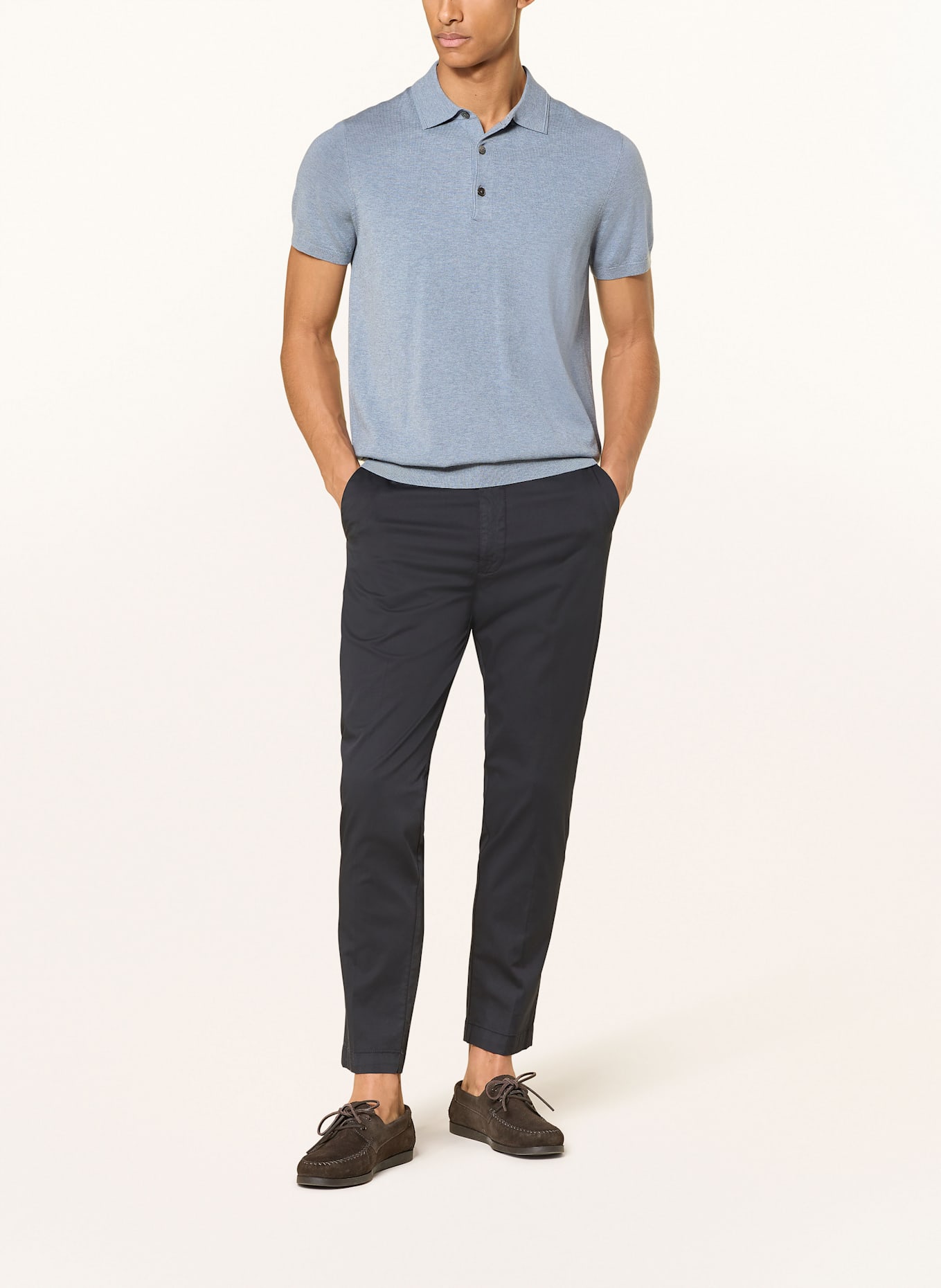 CINQUE Chino CIBEPPE Regular Fit: DUNKELBLAU