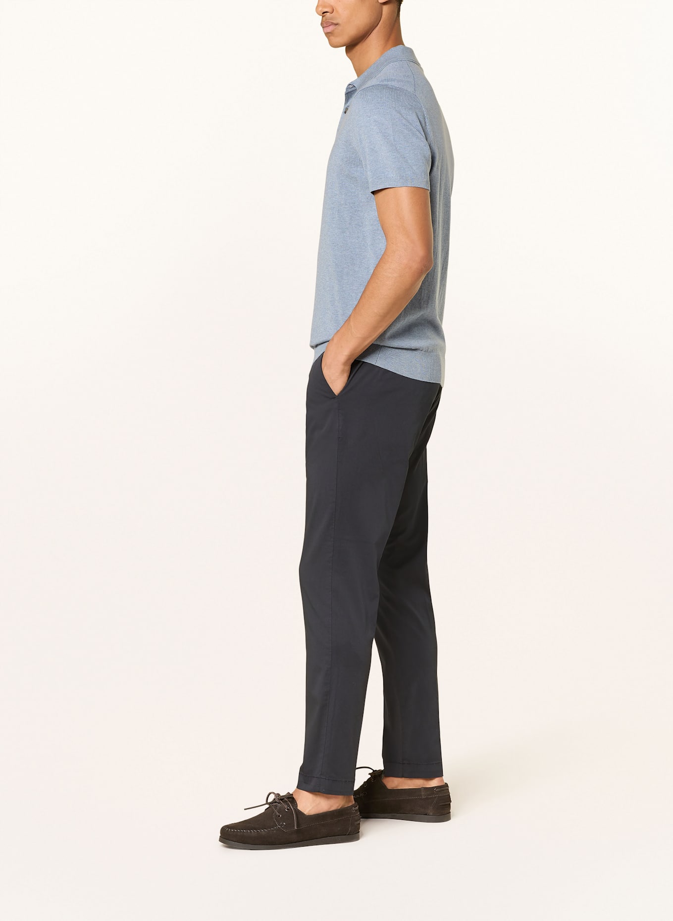CINQUE Chino CIBEPPE Regular Fit: DUNKELBLAU