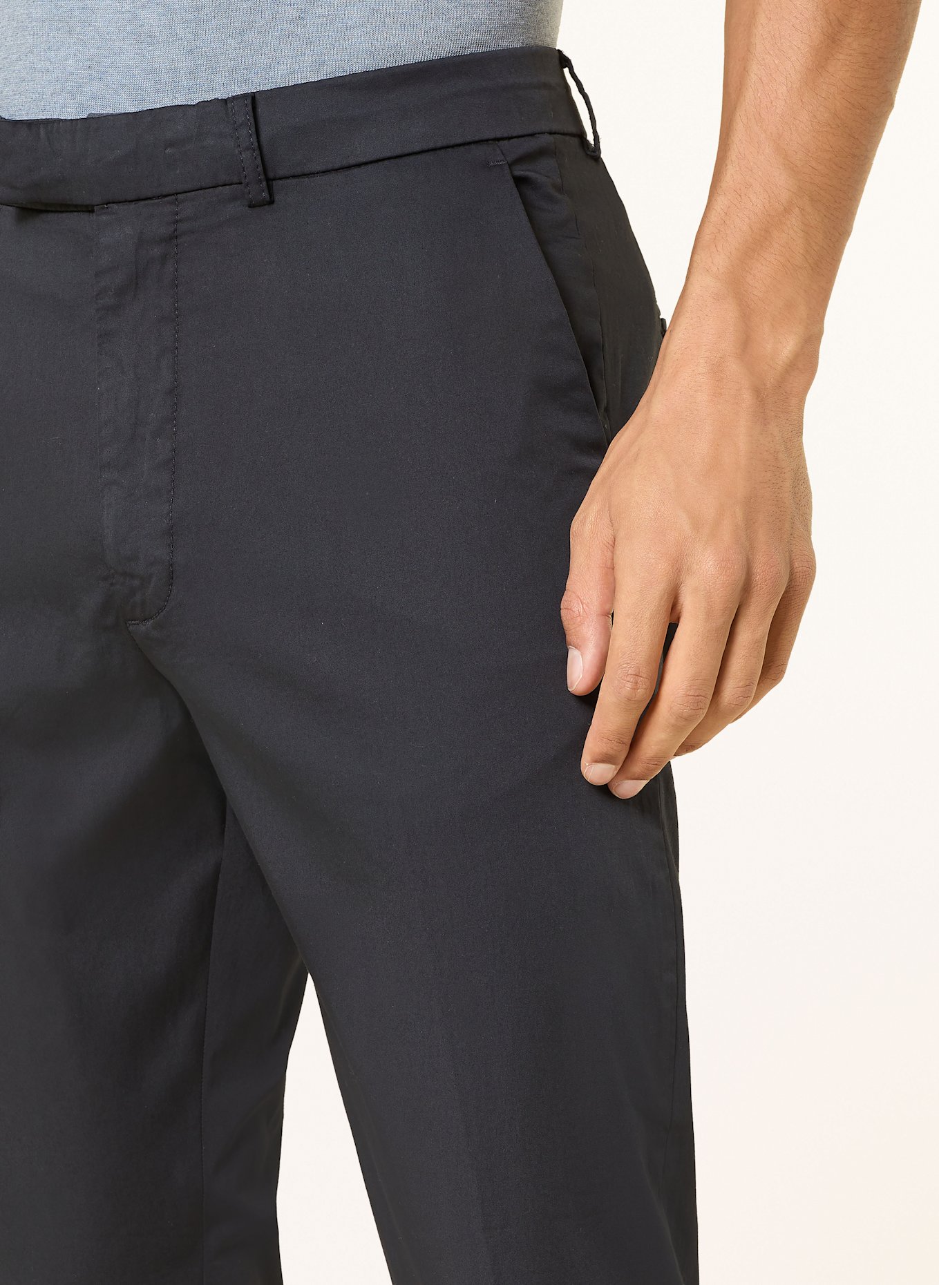CINQUE Chino CIBEPPE Regular Fit: DUNKELBLAU