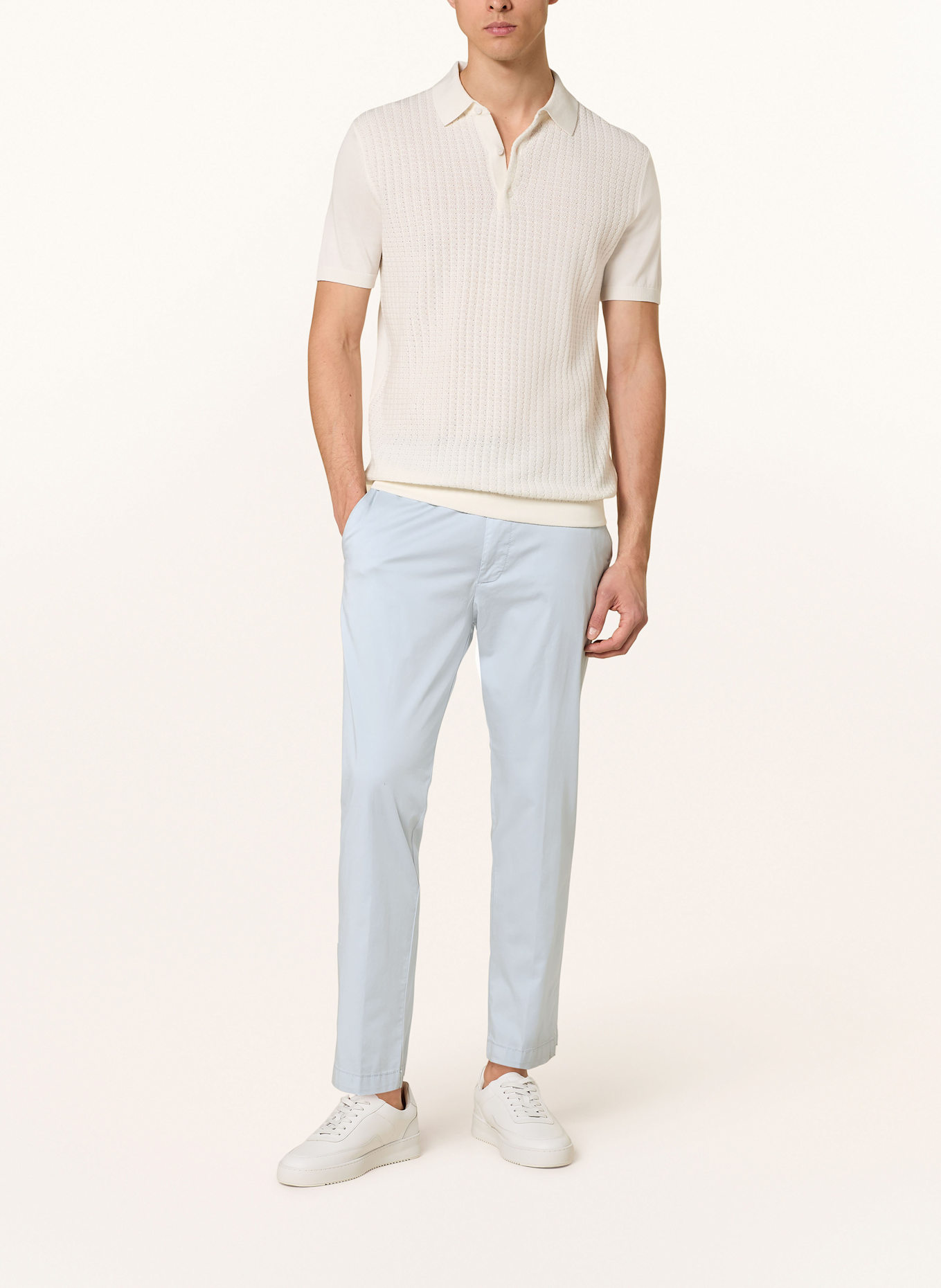 CINQUE Chino CIBEPPE Regular Fit: BLAUGRAU