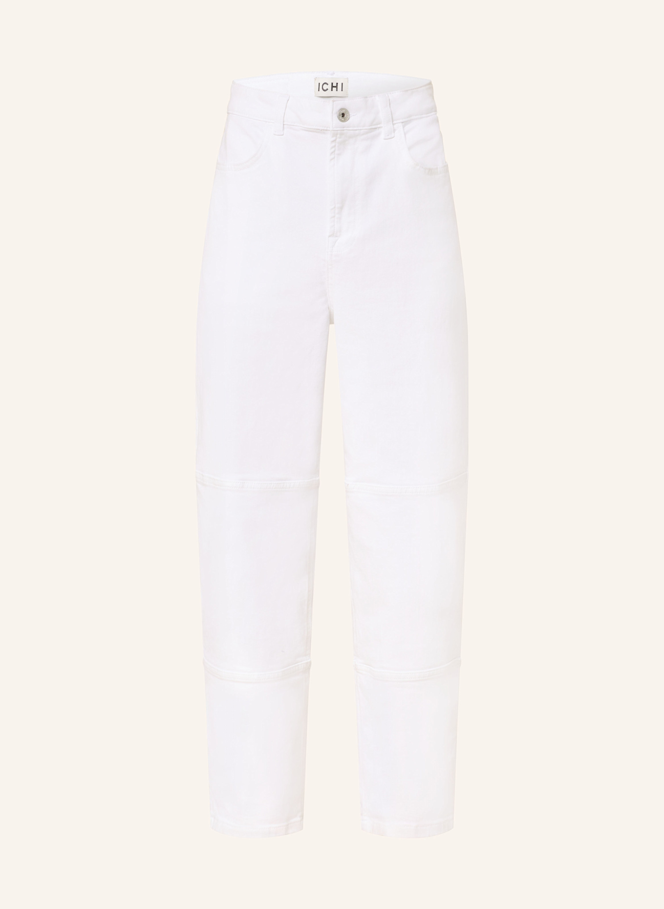 ICHI Wide Leg Jeans IHZIGGY: 114800 Blanc de Blanc