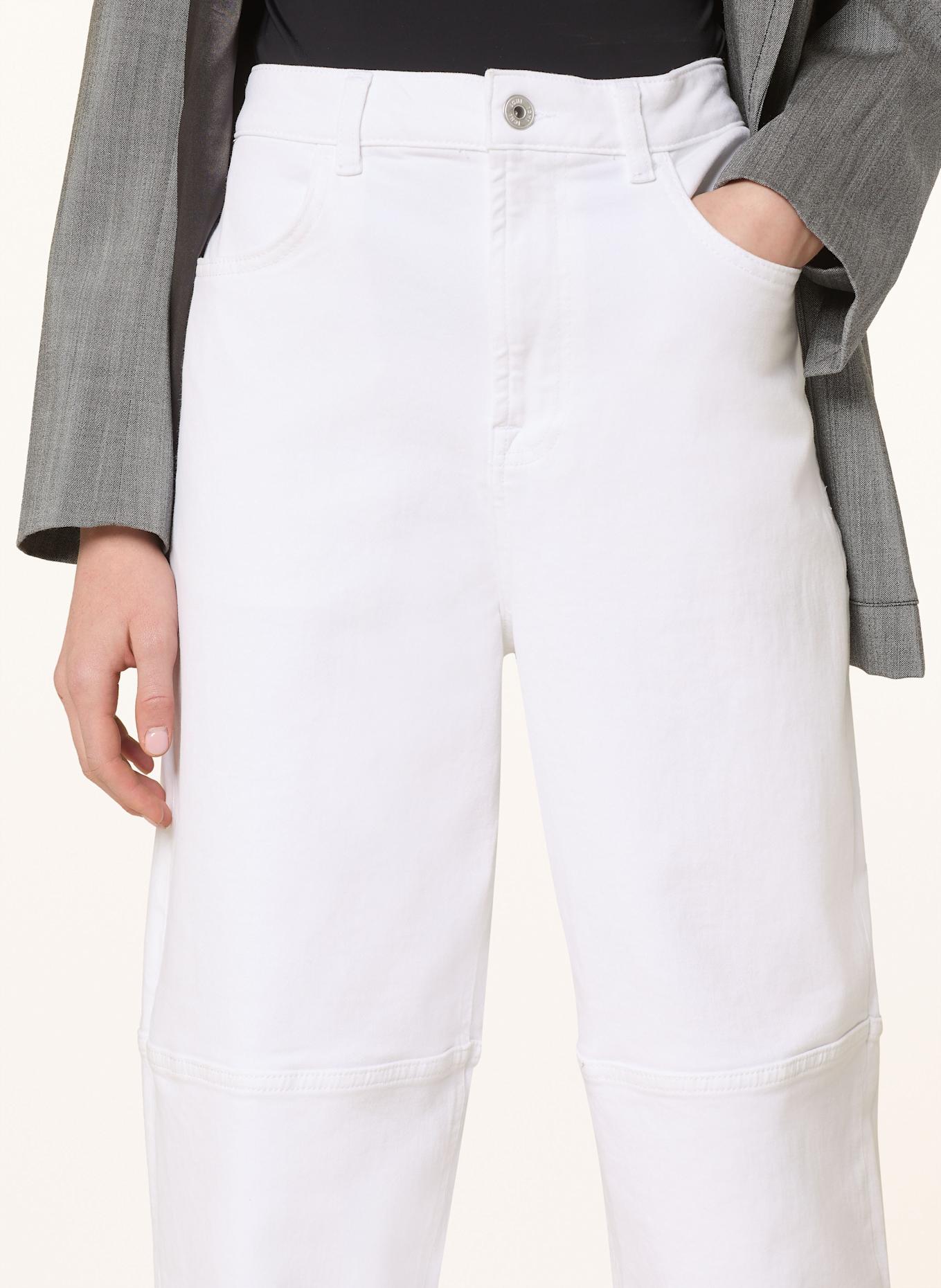 ICHI Wide Leg Jeans IHZIGGY: 114800 Blanc de Blanc