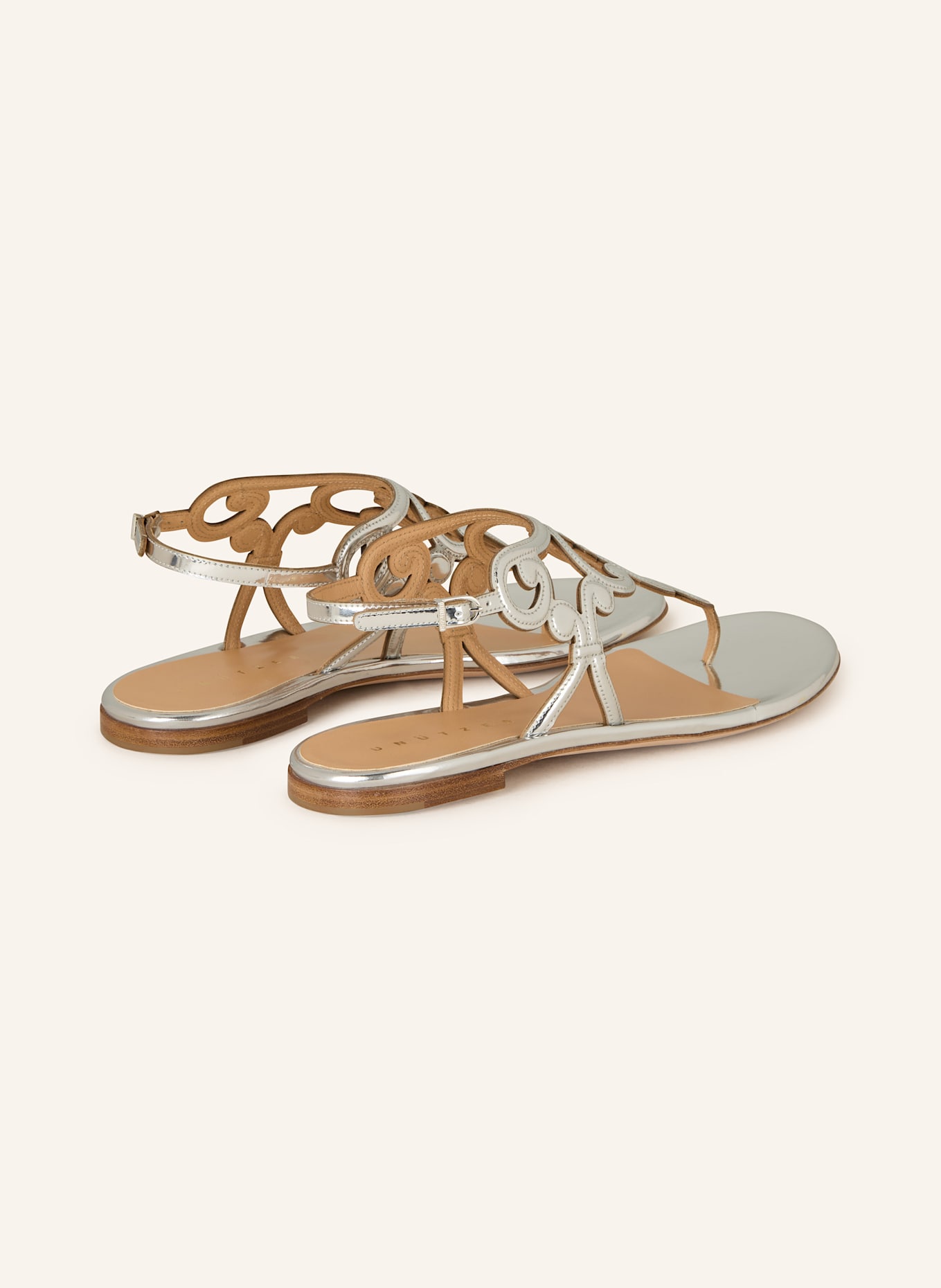 UNÜTZER Zehentrenner: SILBER