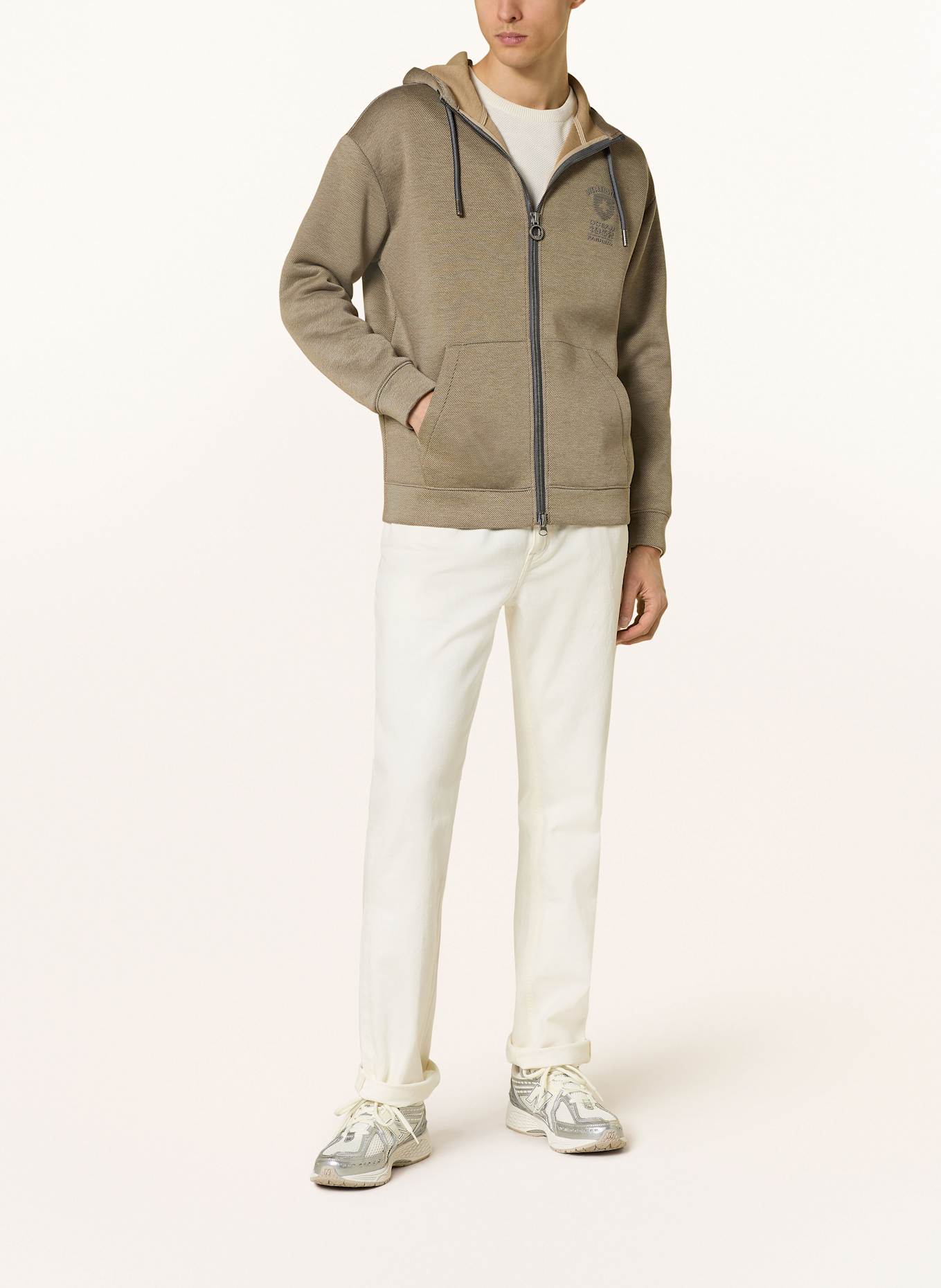 WELLENSTEYN Sweatjacke TERRA: KHAKI