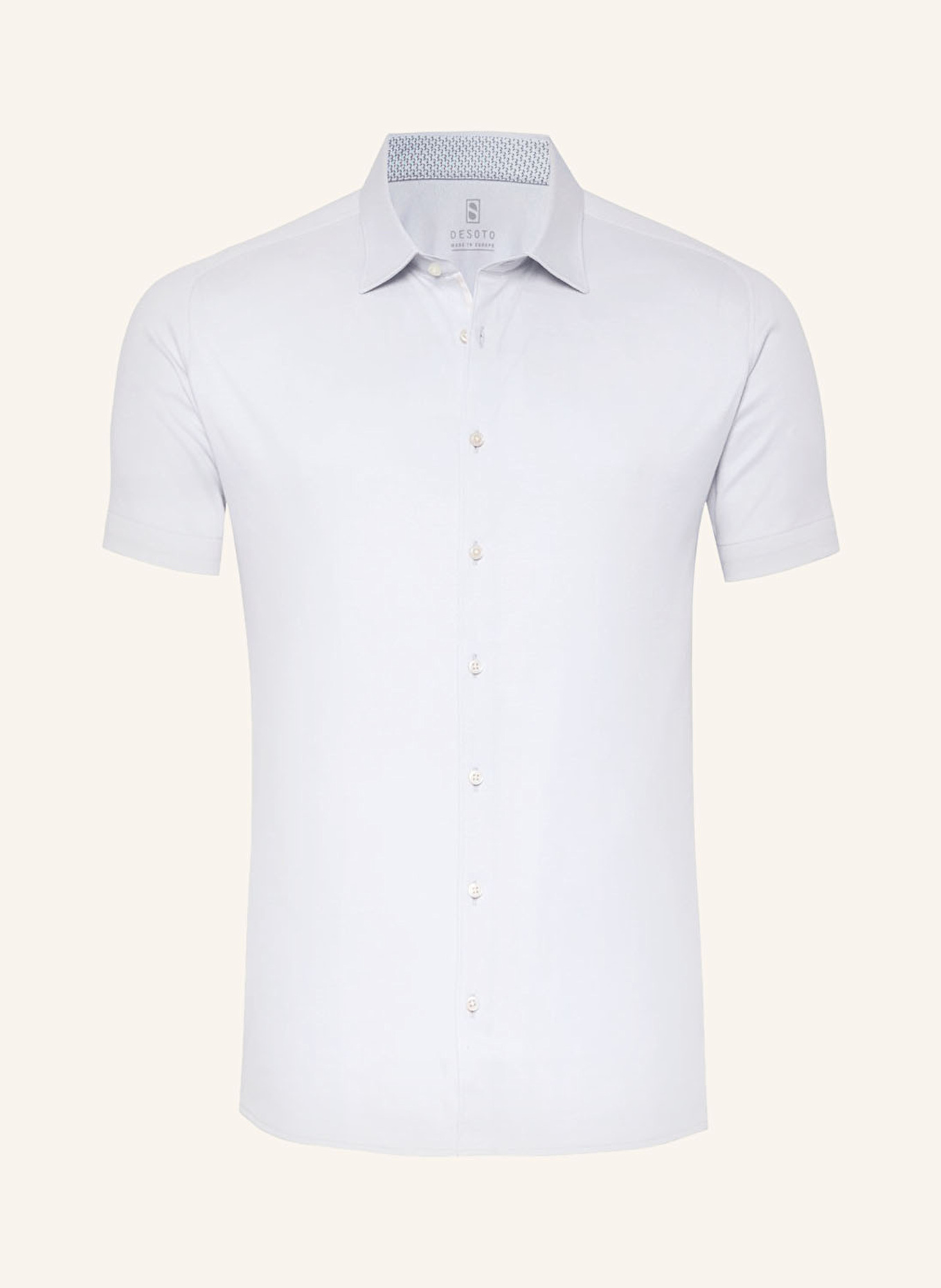 DESOTO Kurzarm-Hemd Extra Slim Fit: HELLBLAU