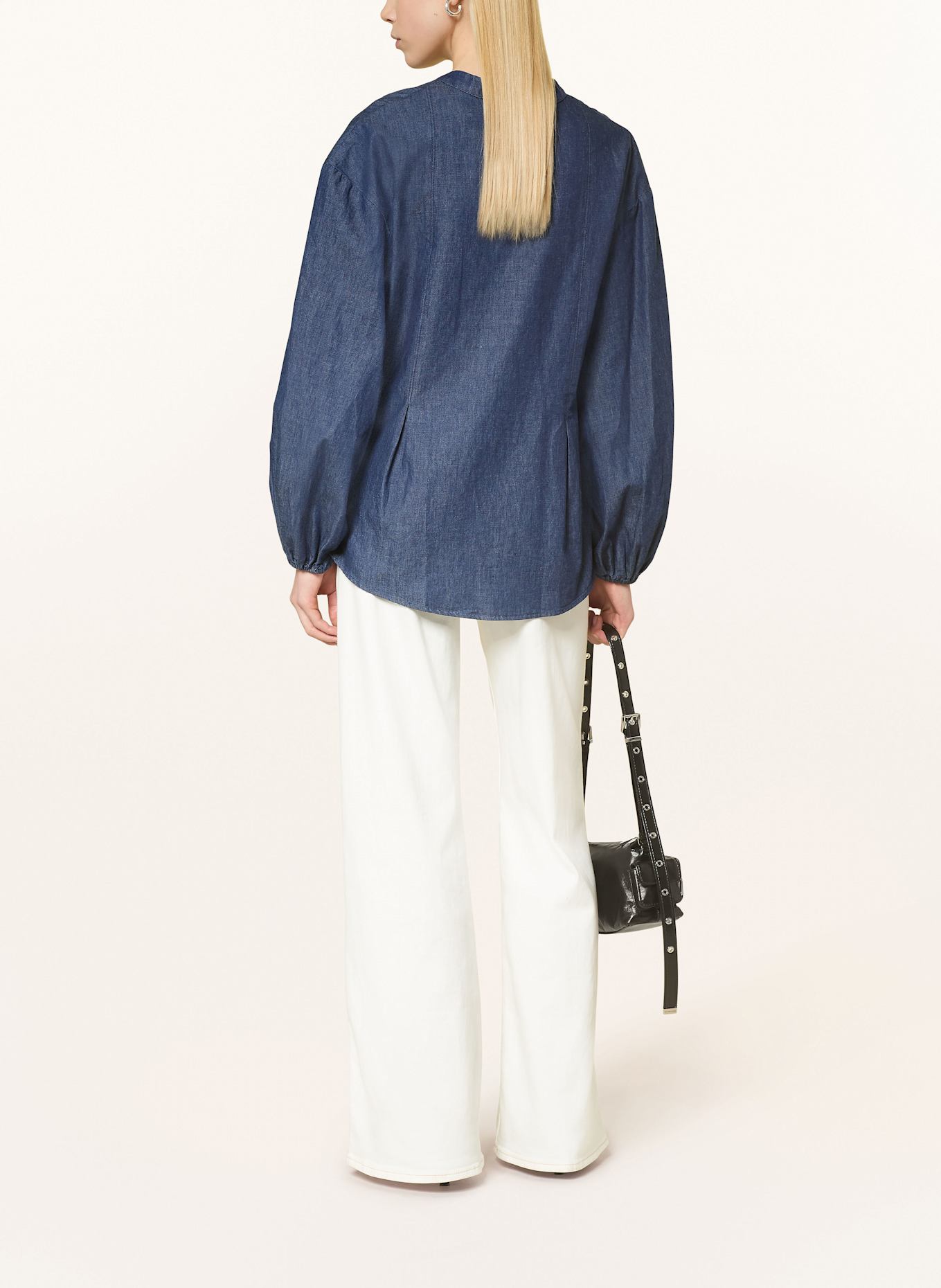 Dondup Jeansbluse: DUNKELBLAU