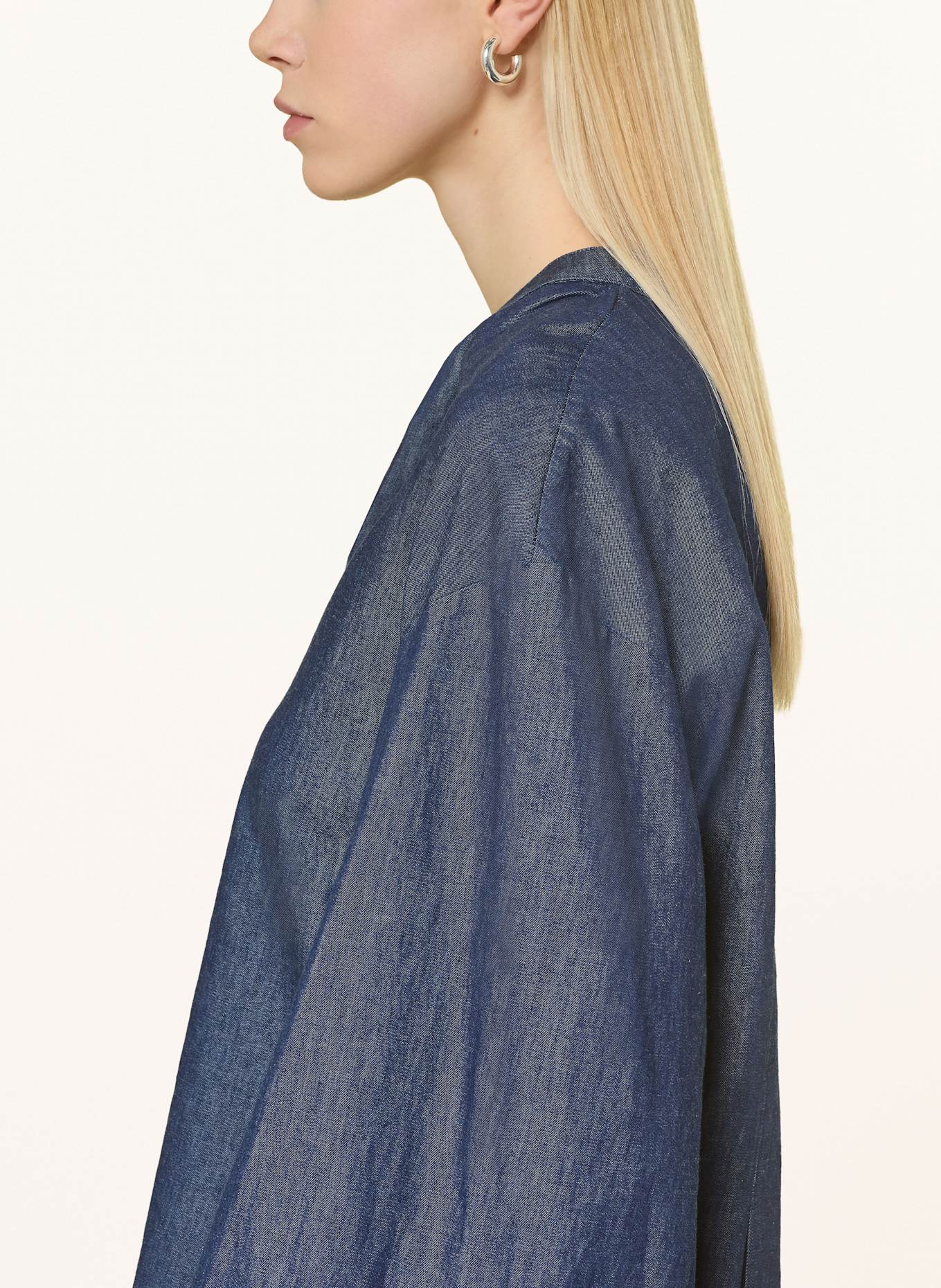 Dondup Jeansbluse: DUNKELBLAU