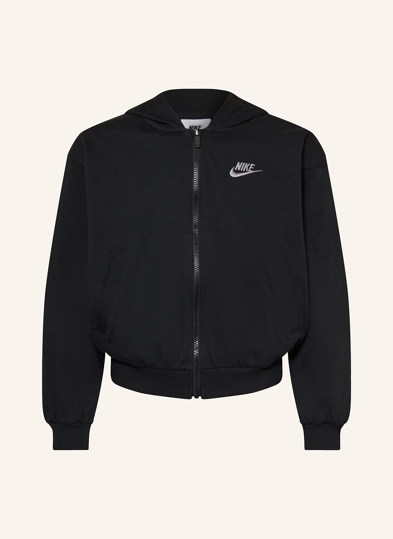 Nike Bluza rozpinana SPORTSWEAR: CZARNY