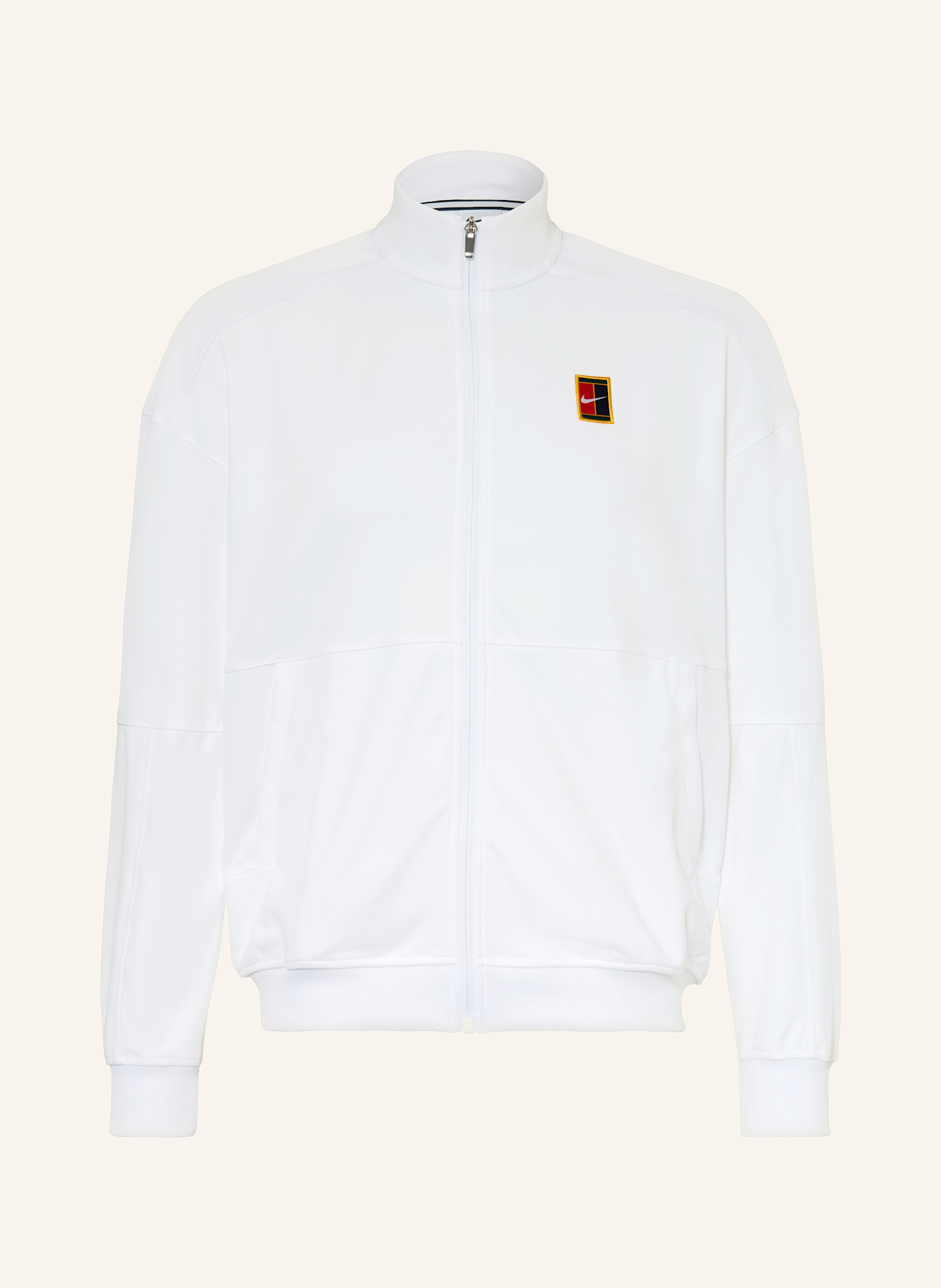 Nike Trainingsjacke COURT HERITAGE: WEISS