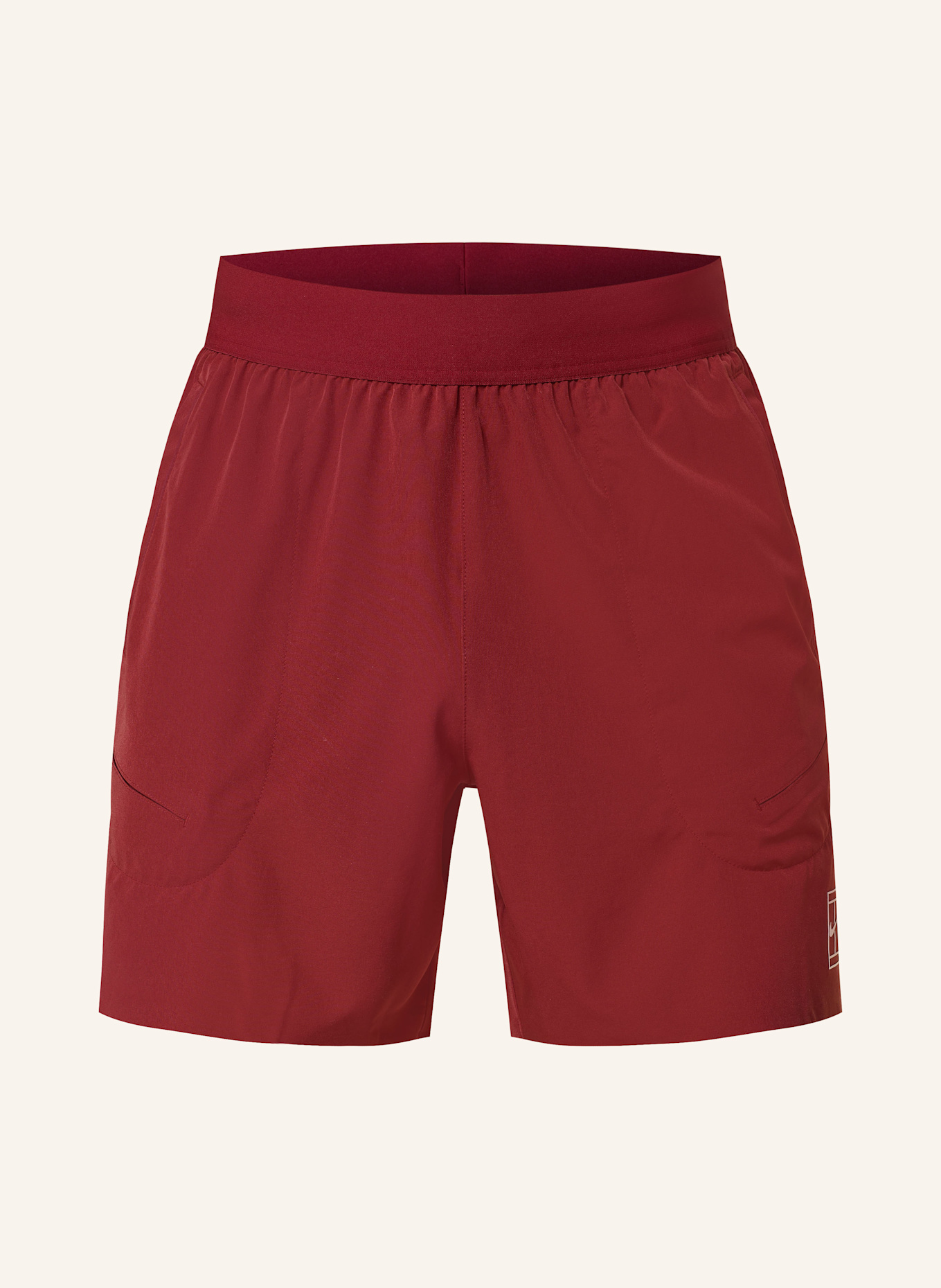Nike Pantaloni scurți de tenis COURT ADVANTAGE: ROȘU ÎNCHIS