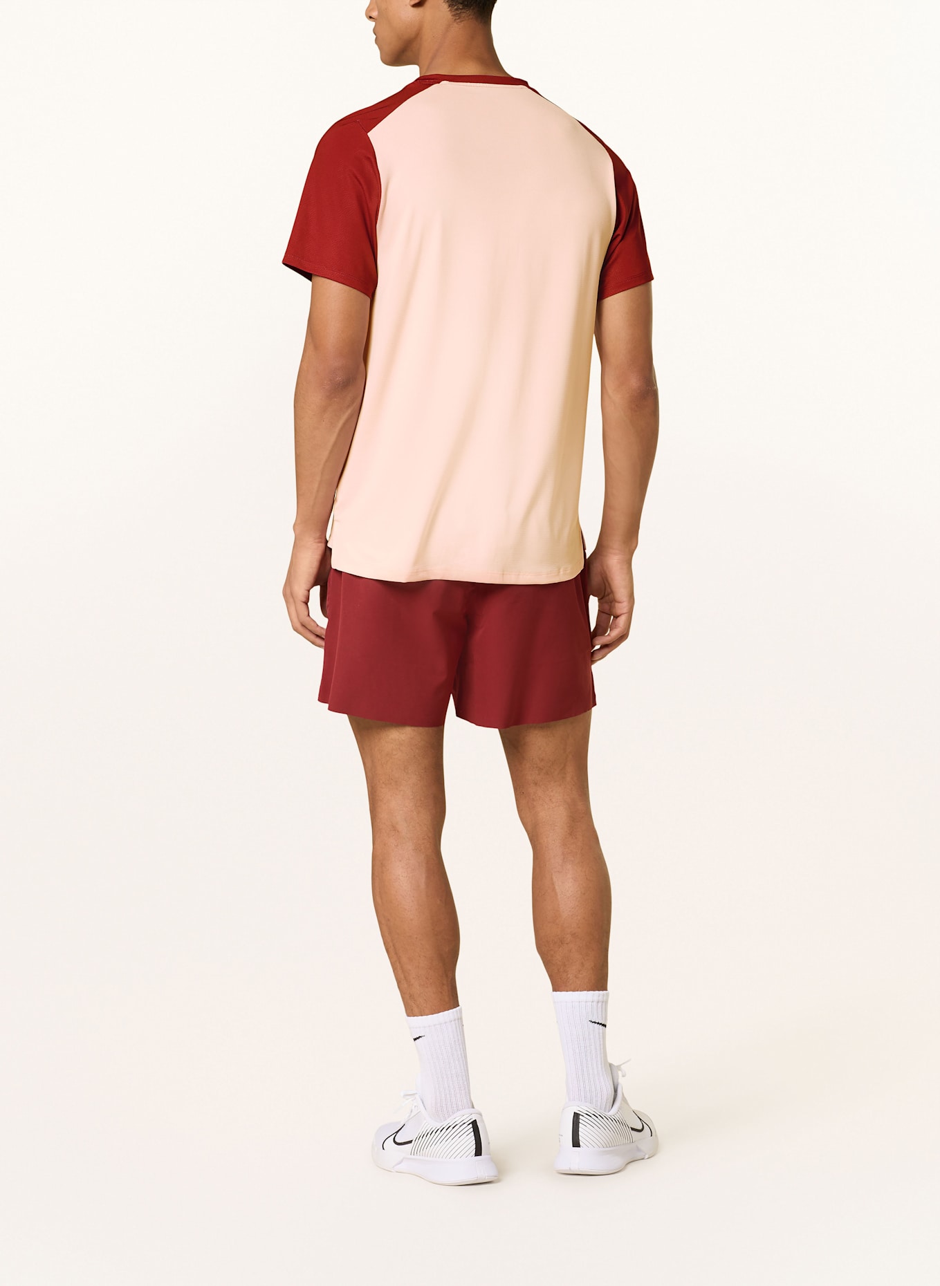 Nike Pantaloni scurți de tenis COURT ADVANTAGE: ROȘU ÎNCHIS