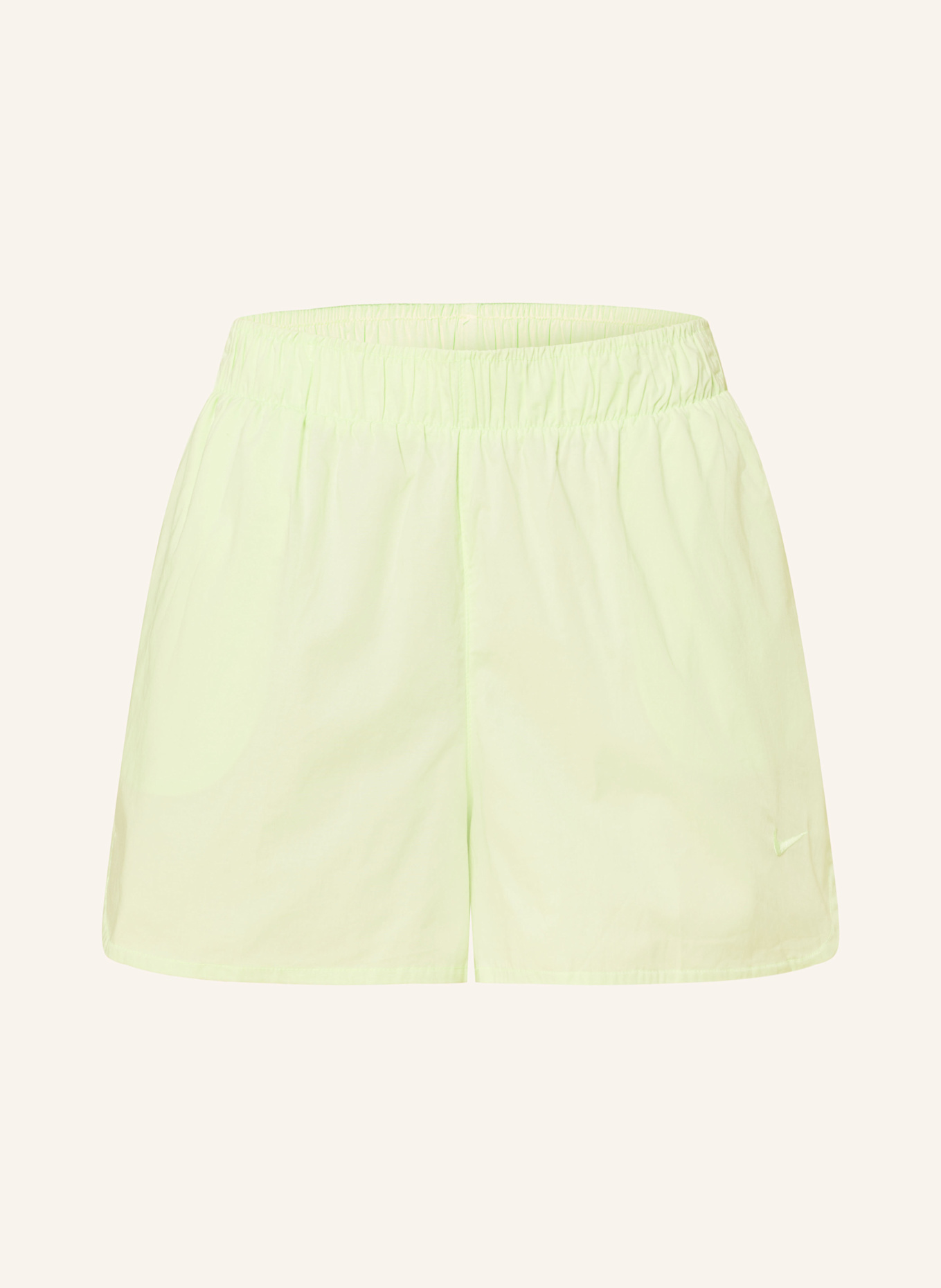 Nike Shorts SPORTSWEAR CHILL POPLIN: HELLGRÜN