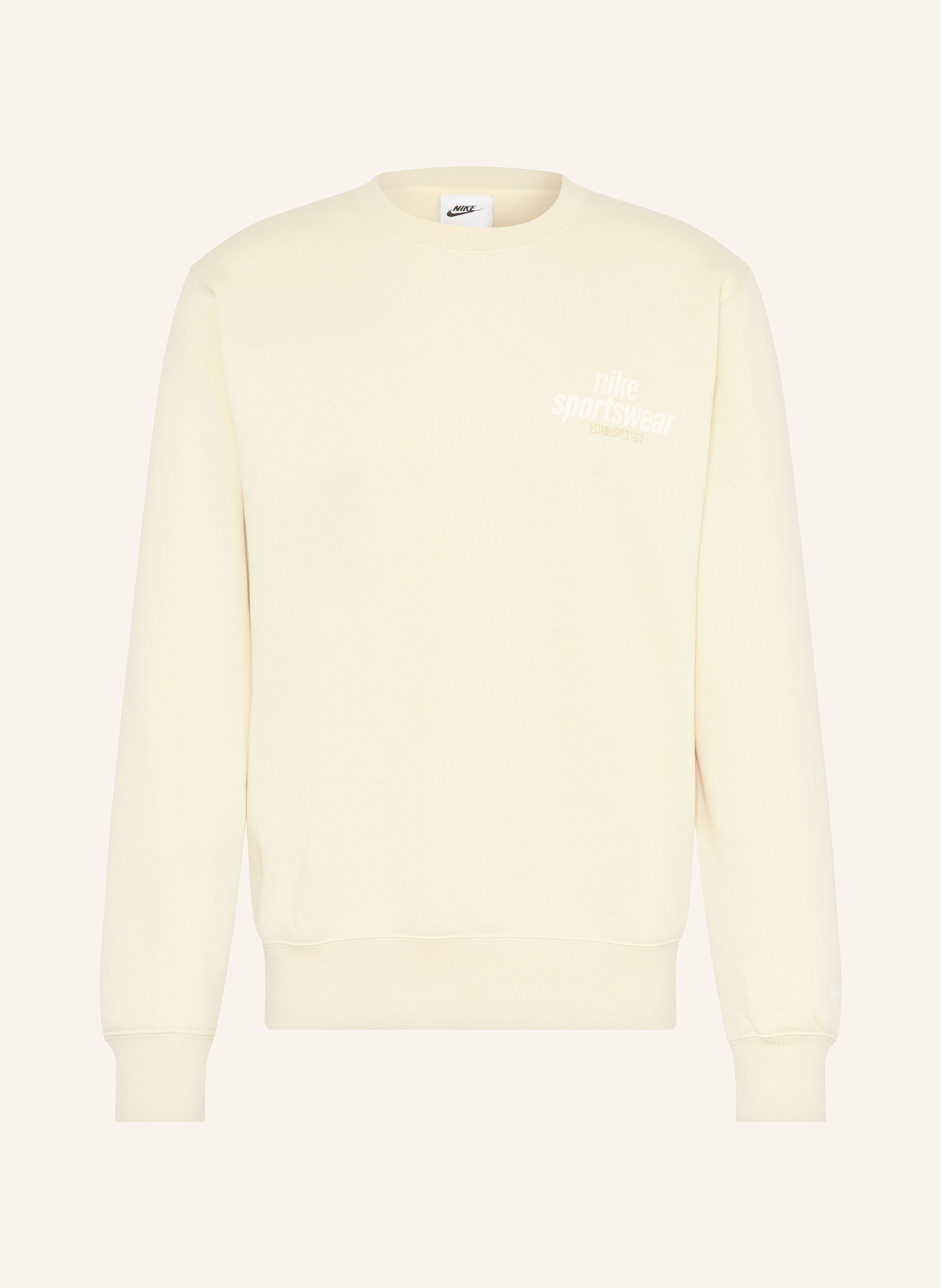 Nike Sweatshirt CLUB: HELLGRÜN