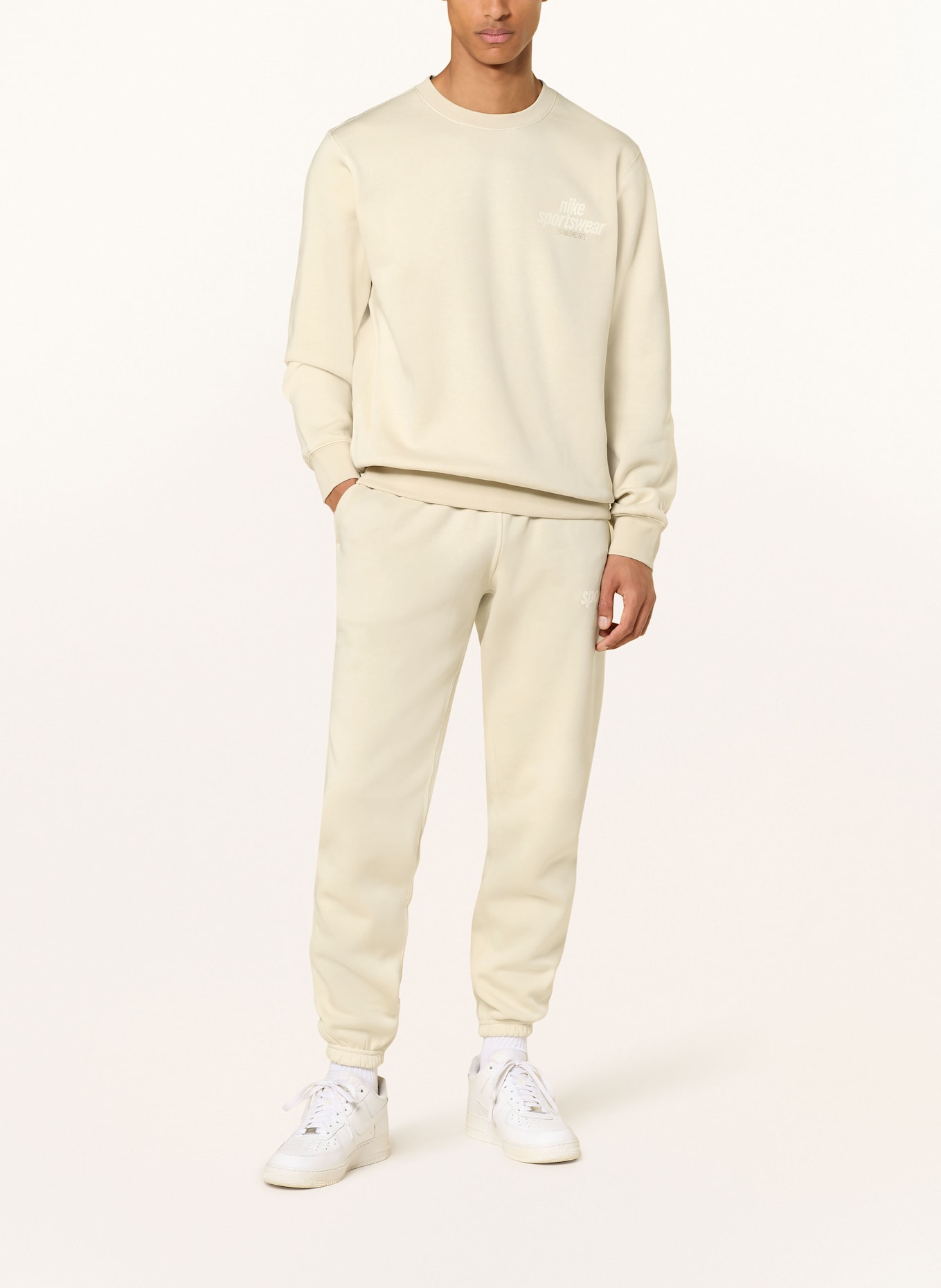 Nike Sweatshirt CLUB: HELLGRÜN