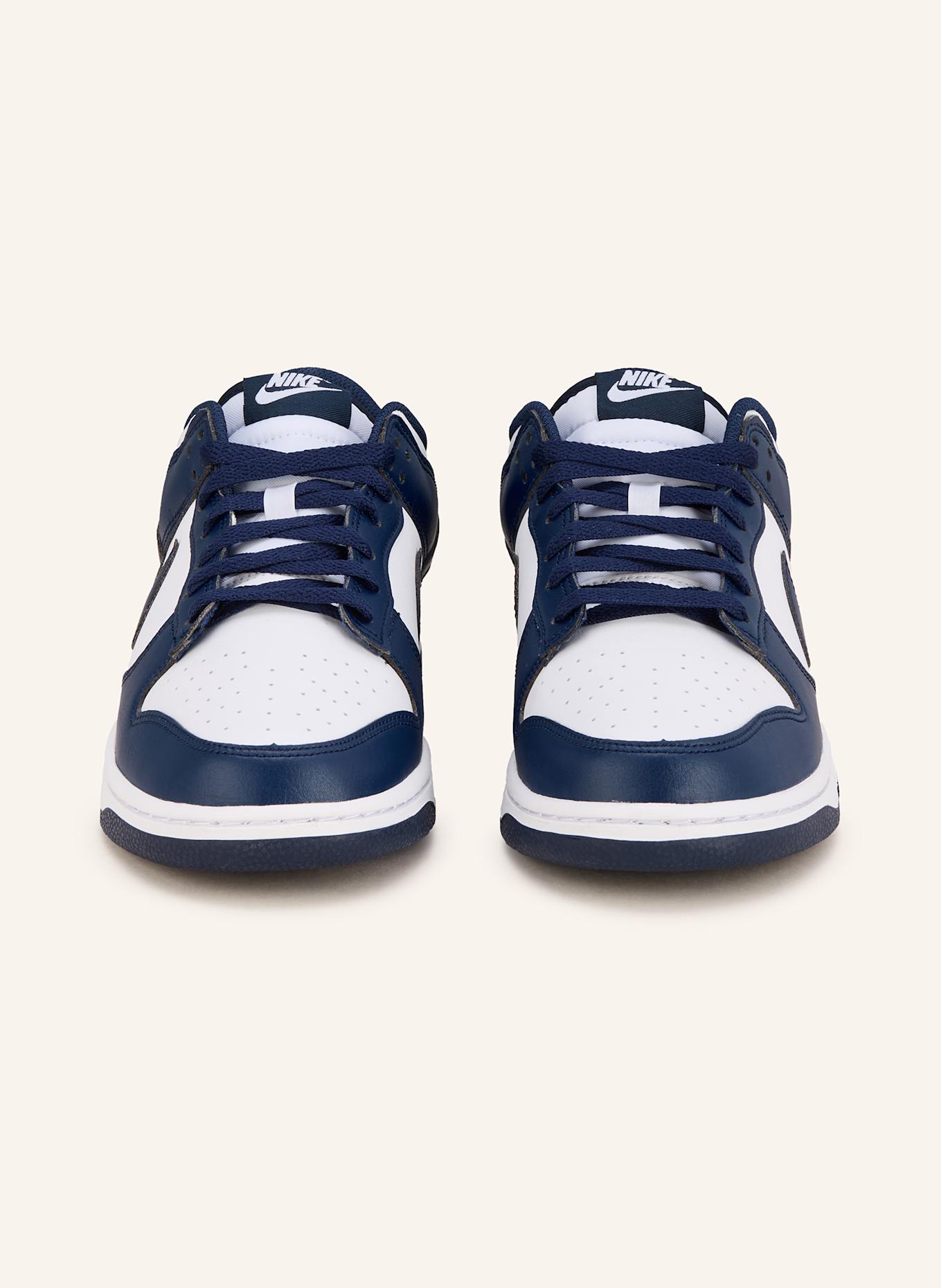 Nike Sneakers DUNK LOW RETRO: WHITE/ DARK BLUE