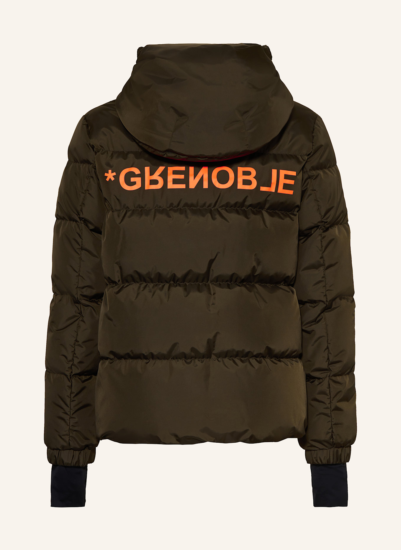 MONCLER enfant Skijacke GLANZ: KHAKI